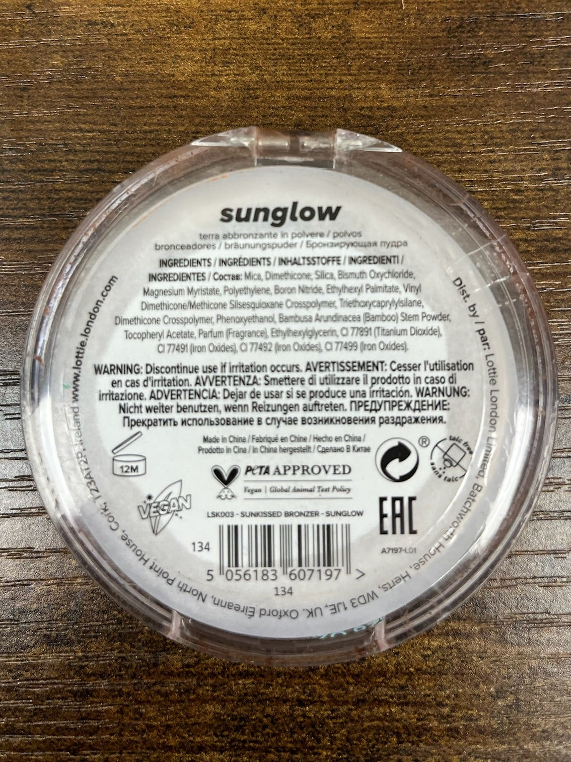 New Lottie Powdered Bronzer