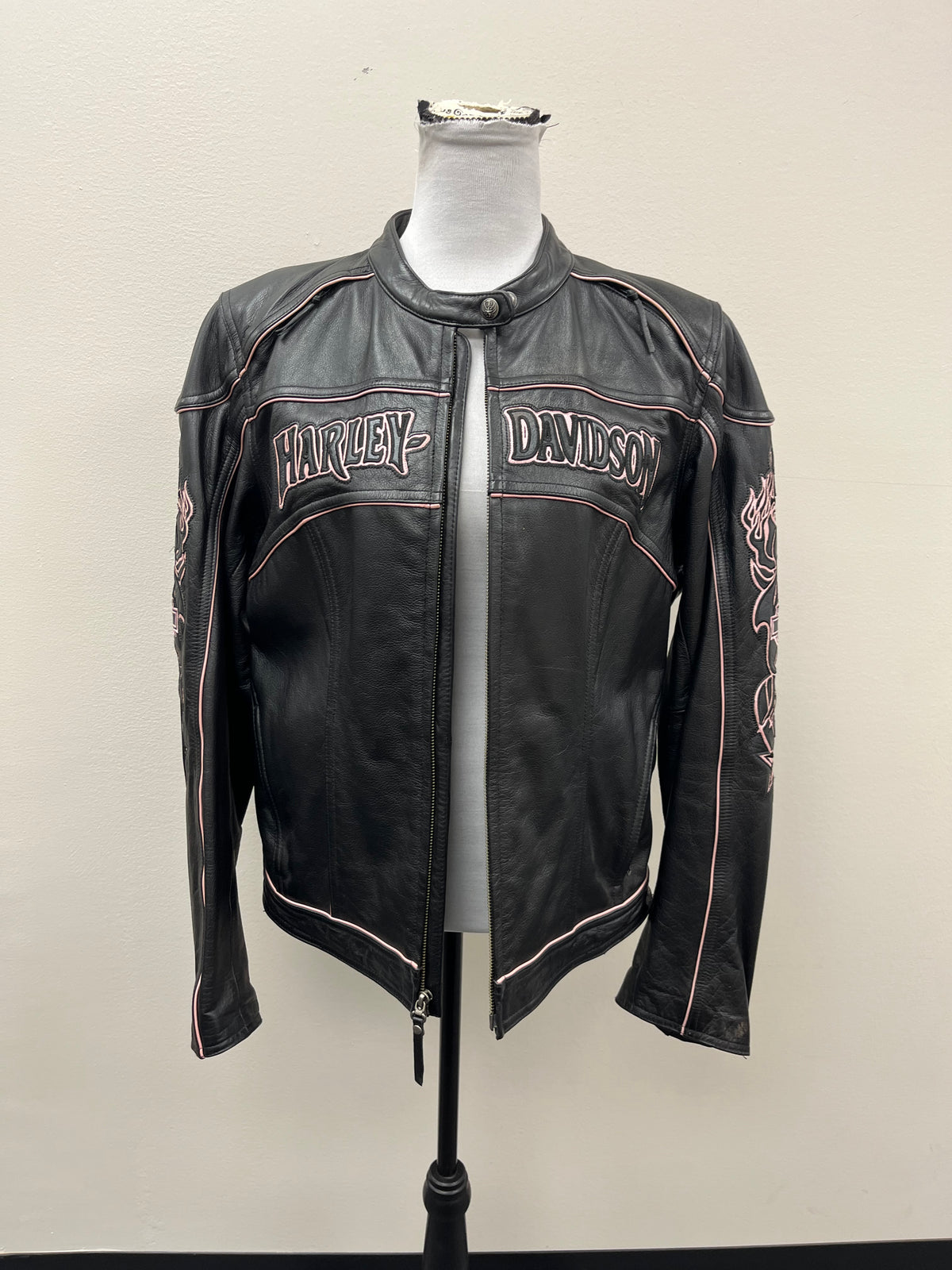 Used Women’s Leather Motorcycle Jacket