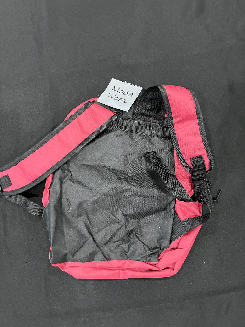 Burgundy Backpack image 1