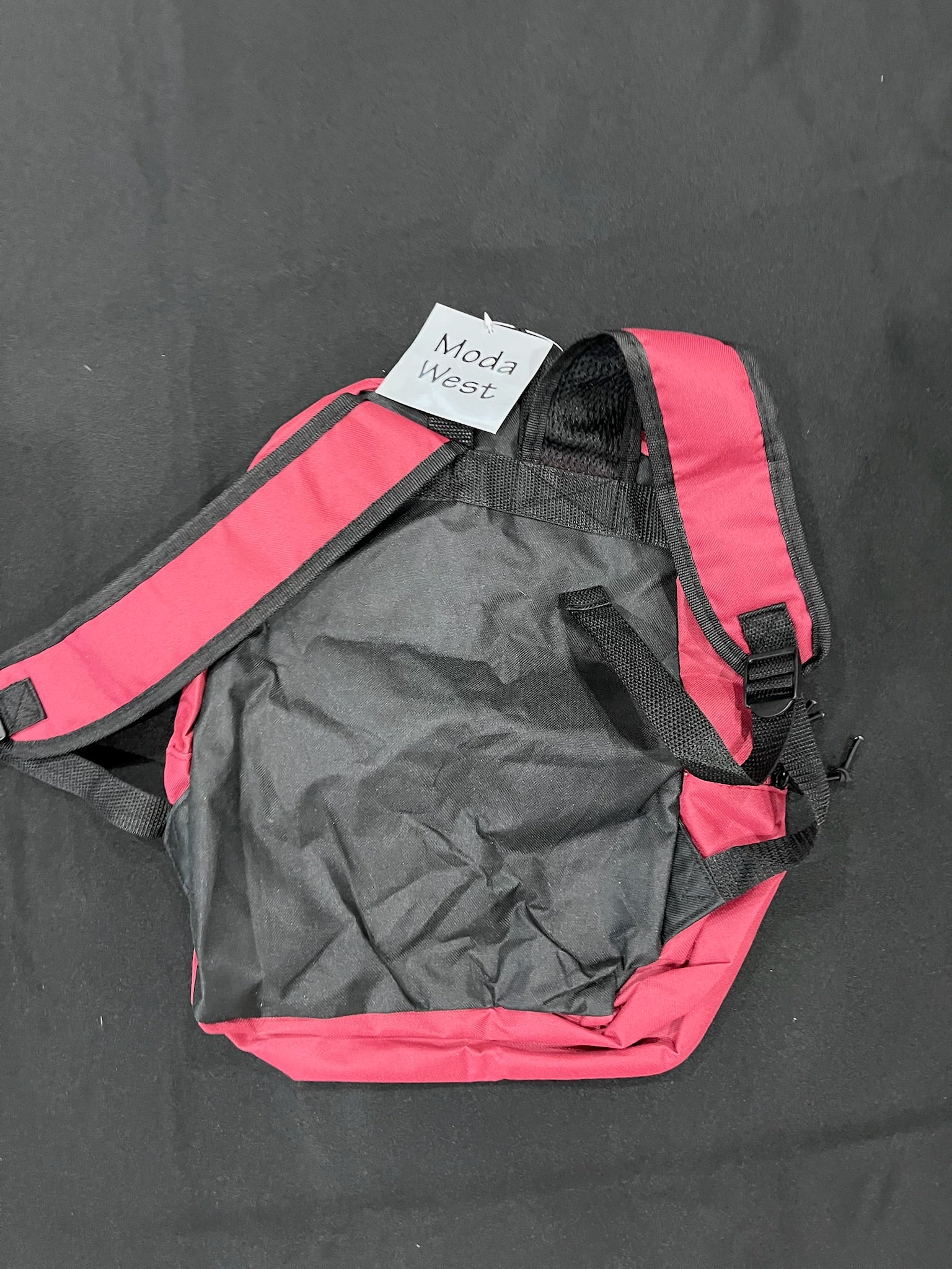 Burgundy Backpack image 1