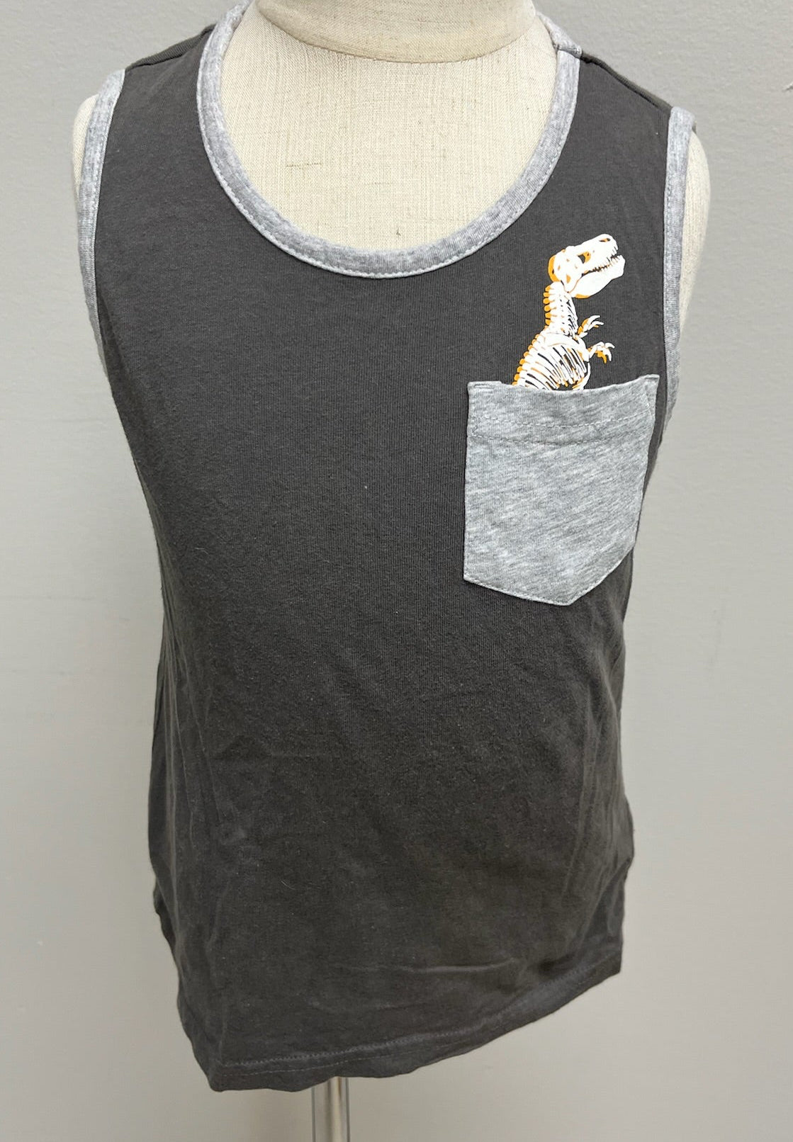 Used Boys Dino Tank Top