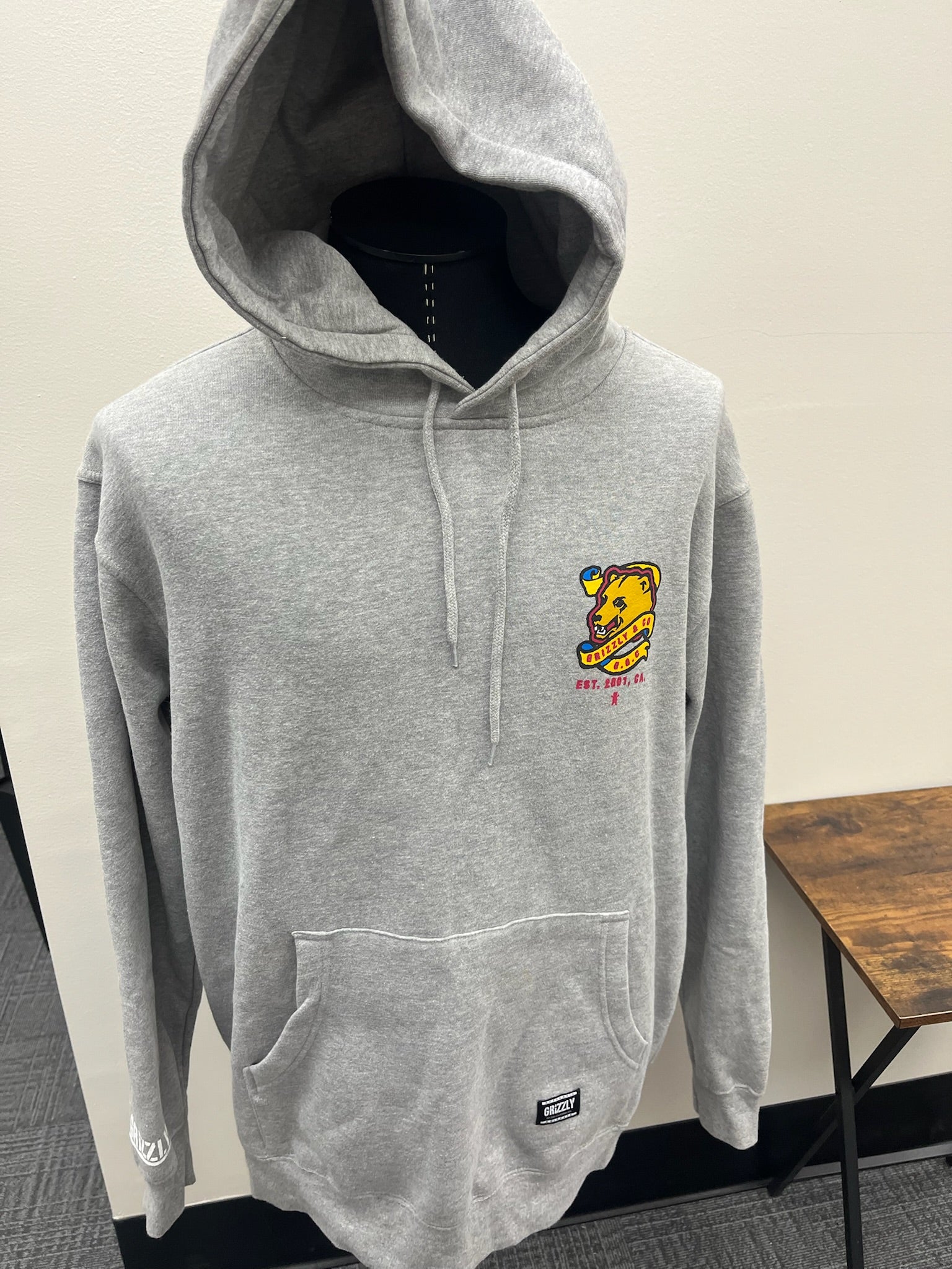 Used Men’s Grey Hoodie