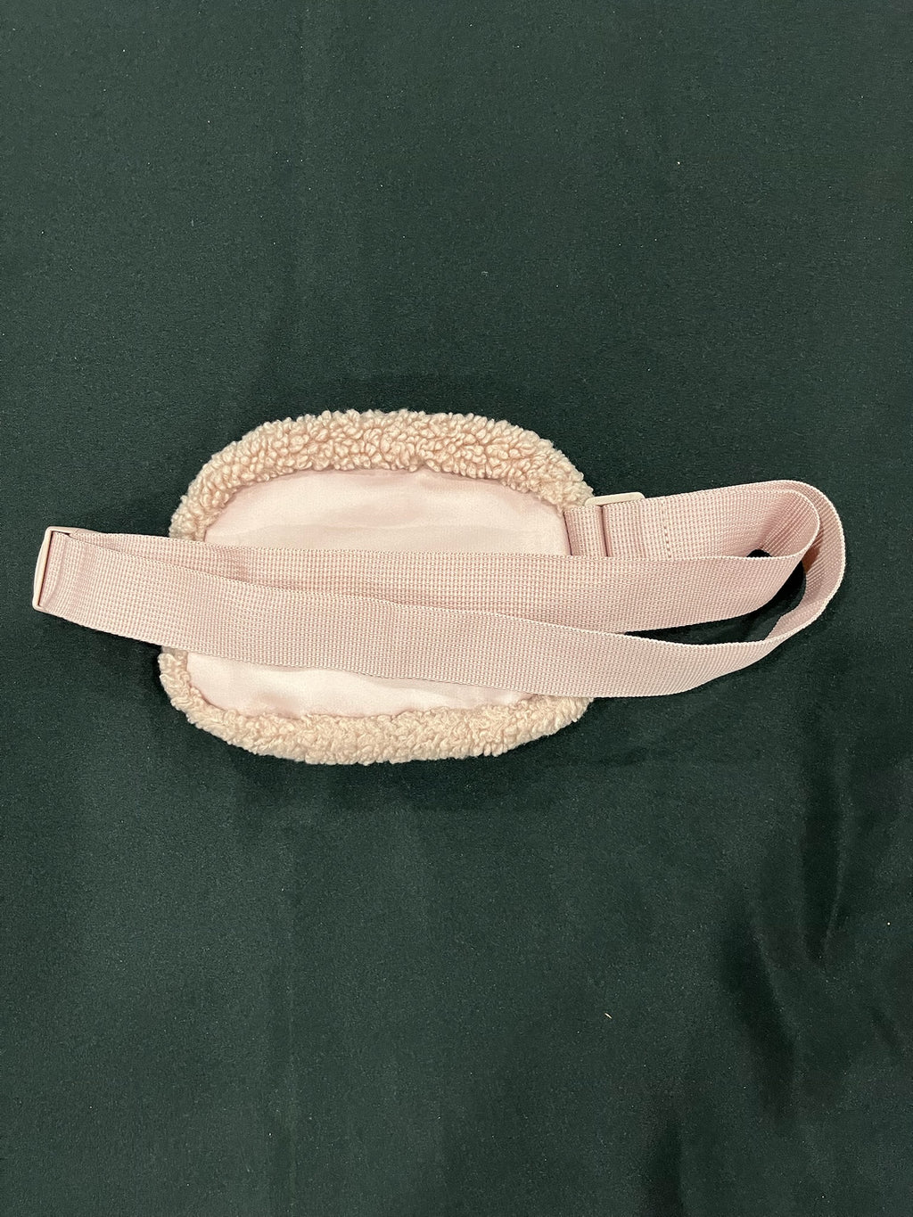 Pink Blush Sherpa Fanny Pack image 1