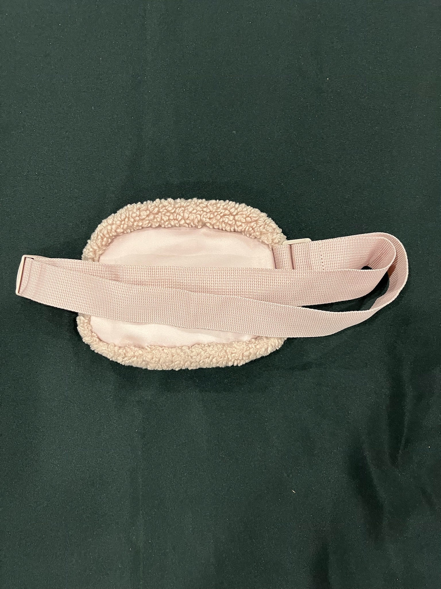 Pink Blush Sherpa Fanny Pack image 1
