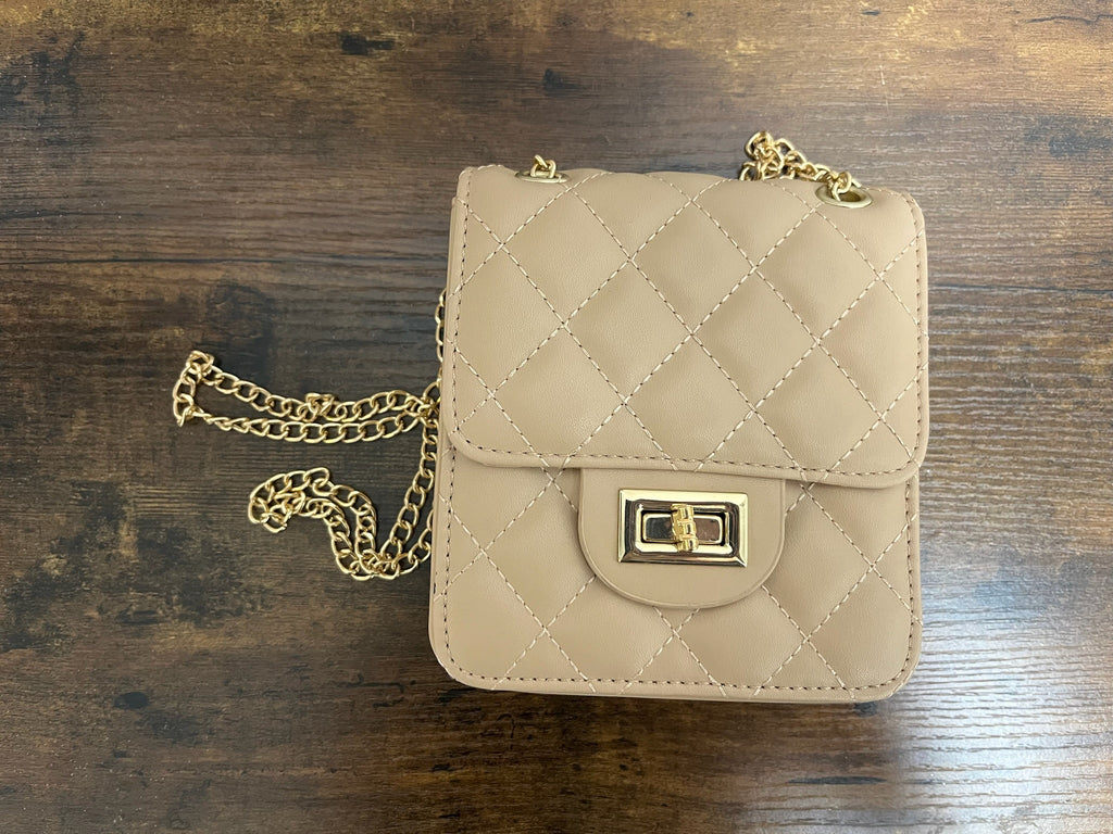Used Once Tan Purse