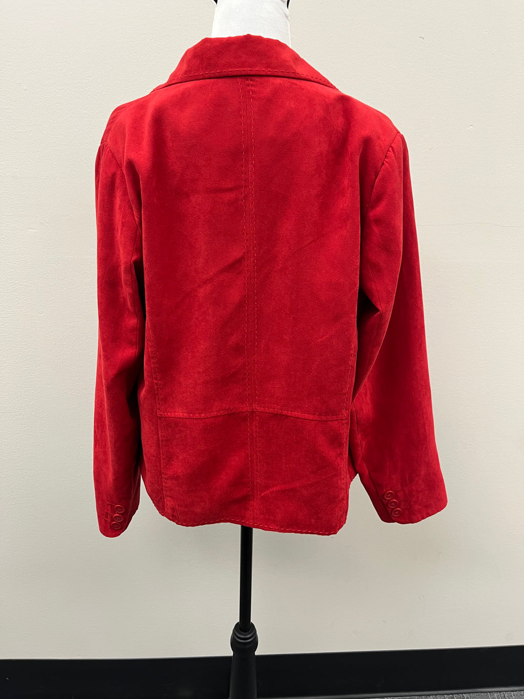 Used Women’s Red Suit Jacket Blazer