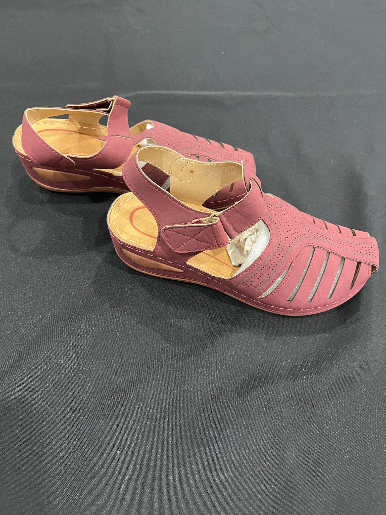 Women’s Purple Sandal Wedges image 1