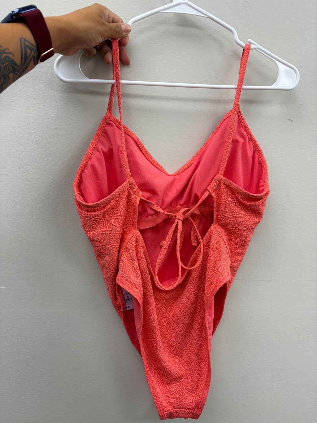 New Women’s Peach Orange Swimsuit