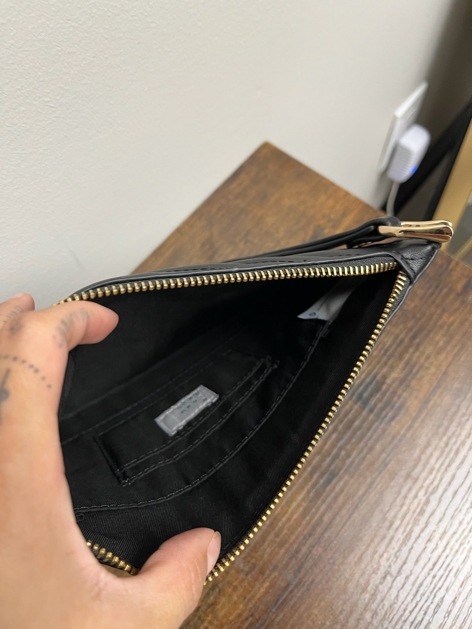 Black Wristlet Purse