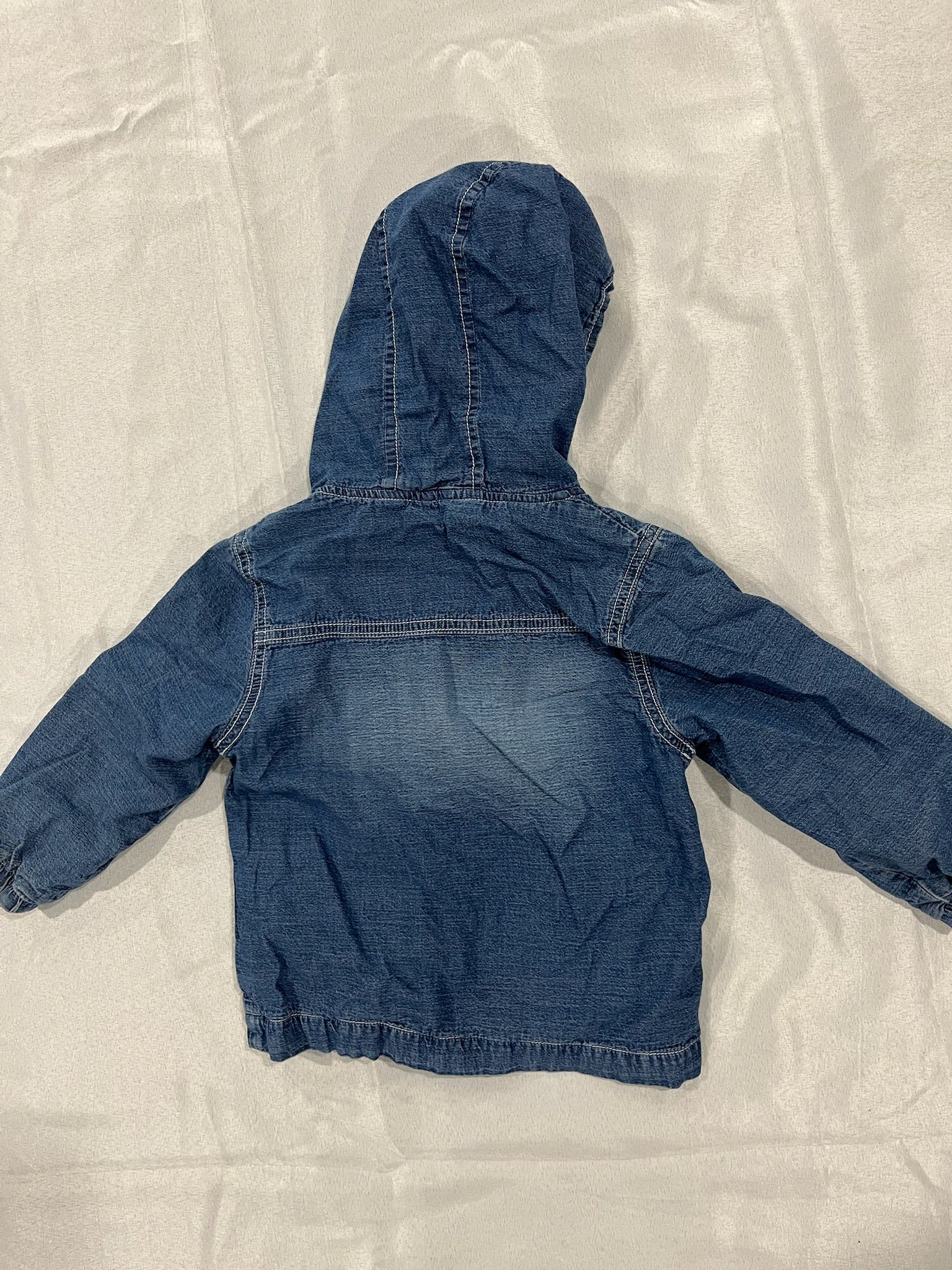 Unisex Toddler Jean Hoodie Jacket image 1