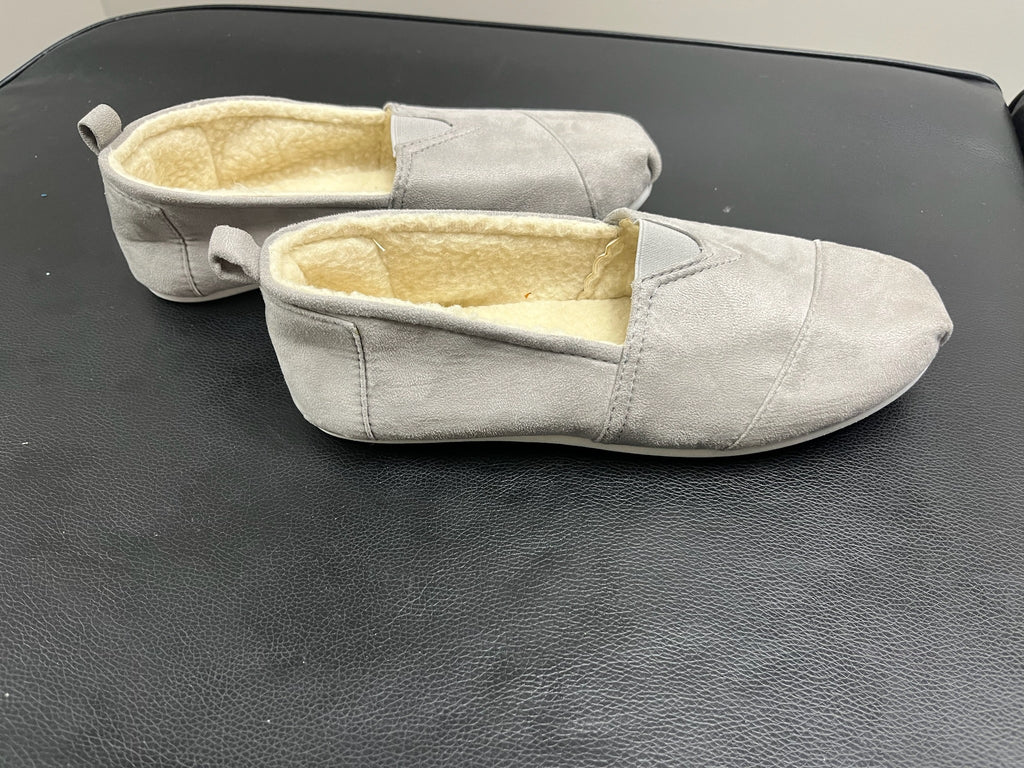 Women’s Grey Slip On Shoes