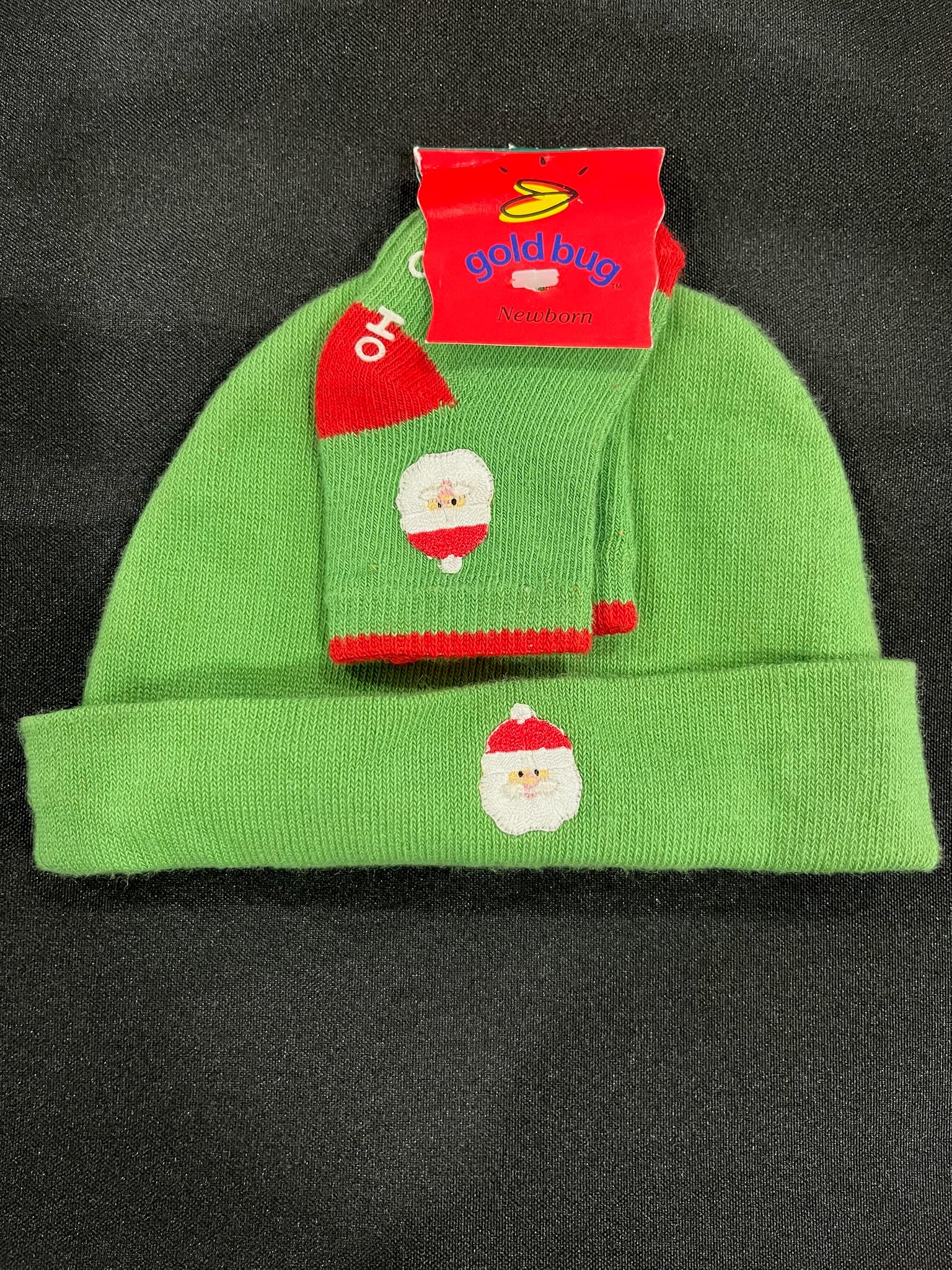 Baby Santa Beanie & Sock Set image 0