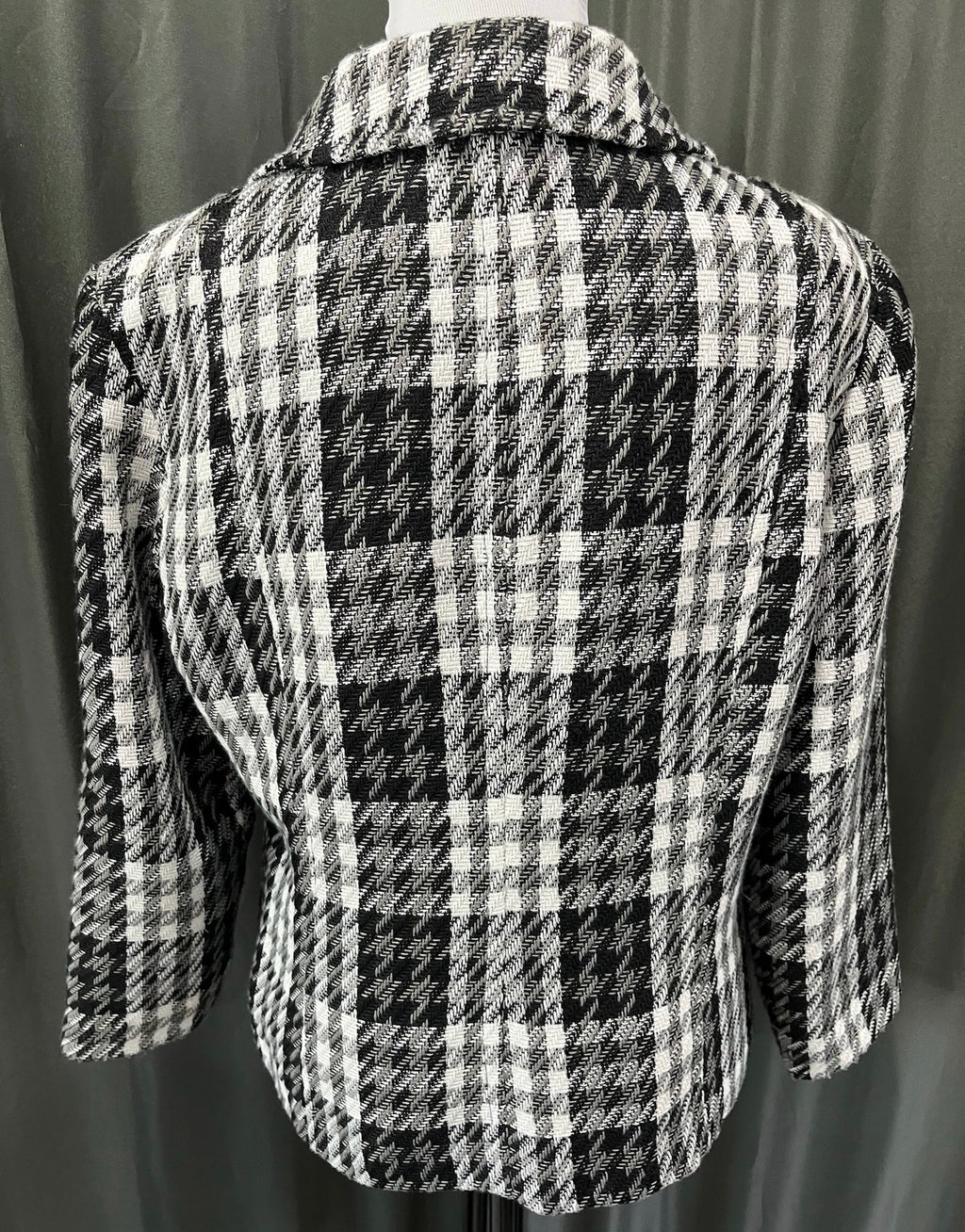 Checkered Suit Jacket image 2