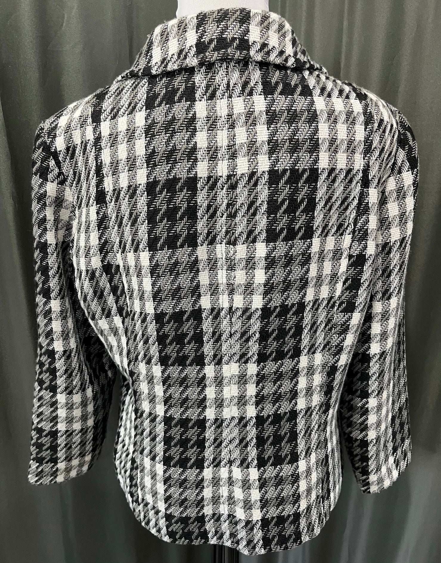 Checkered Suit Jacket image 2