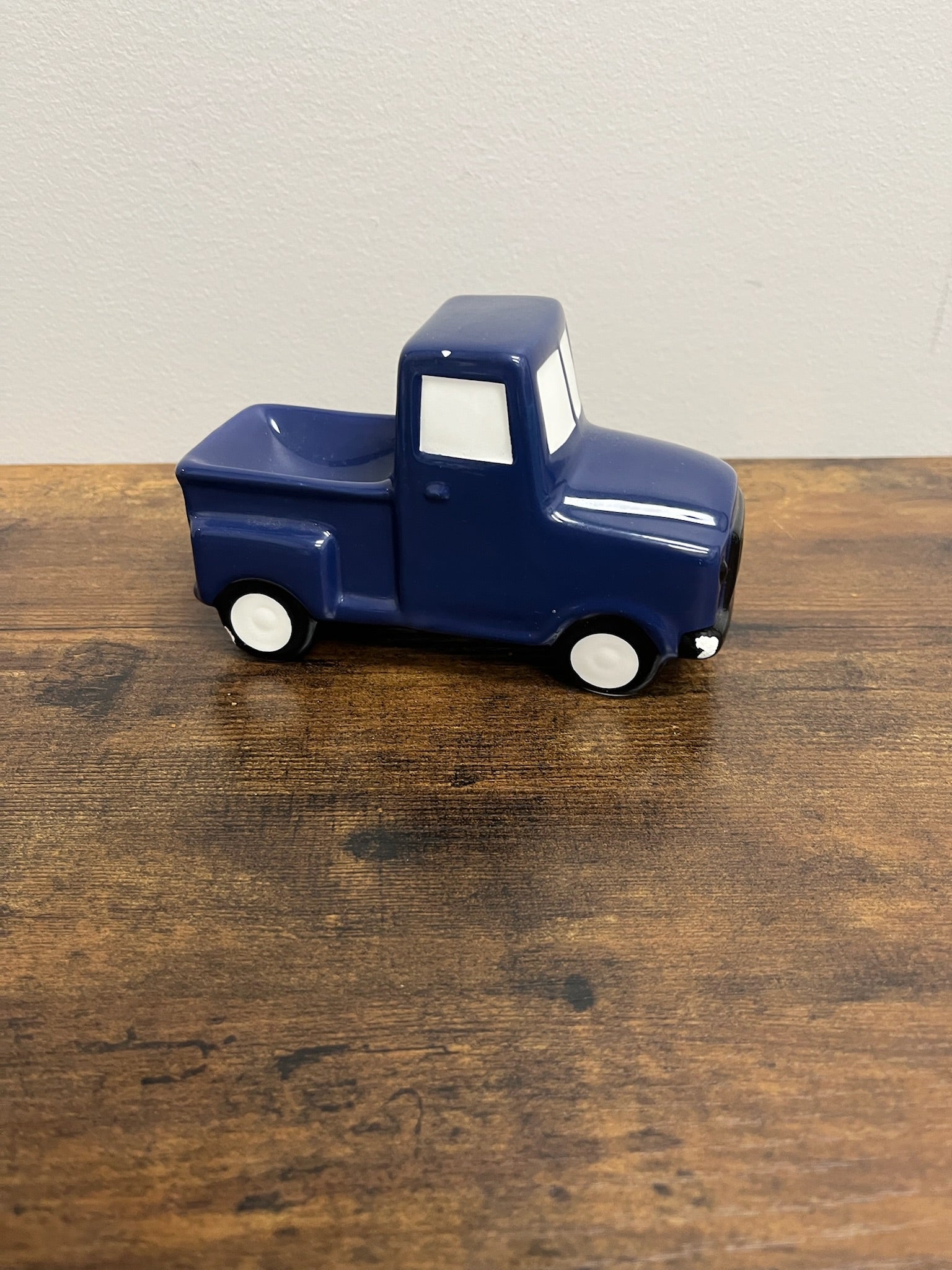 Ceramic Blue Truck