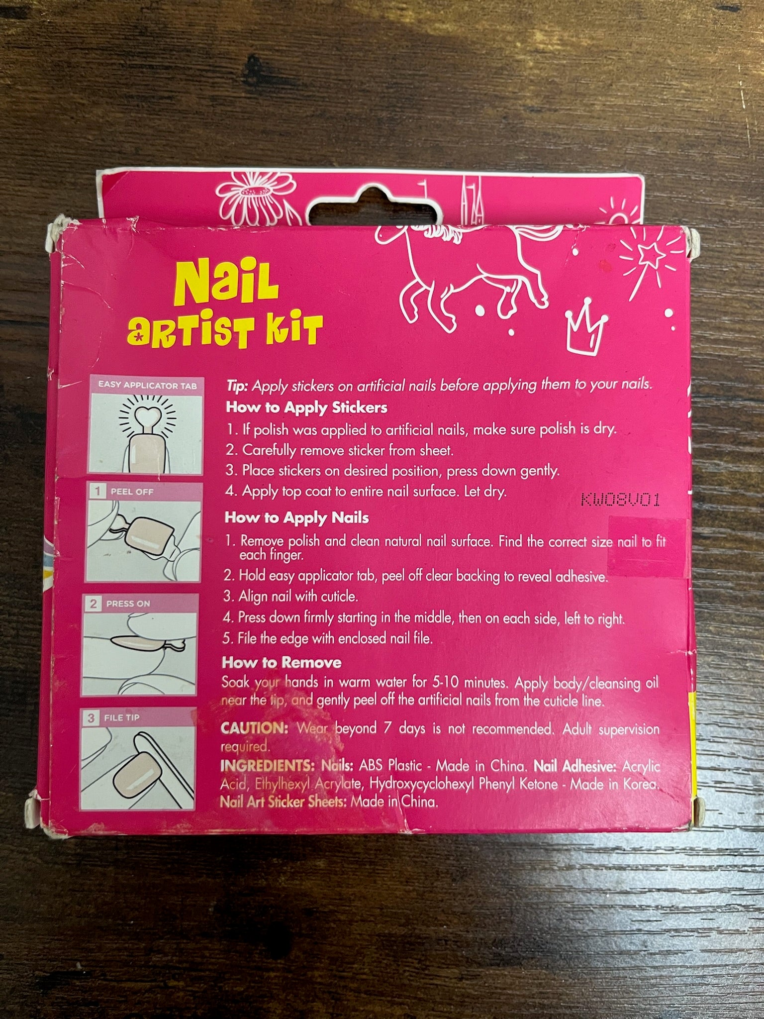 New Kids Nail Set