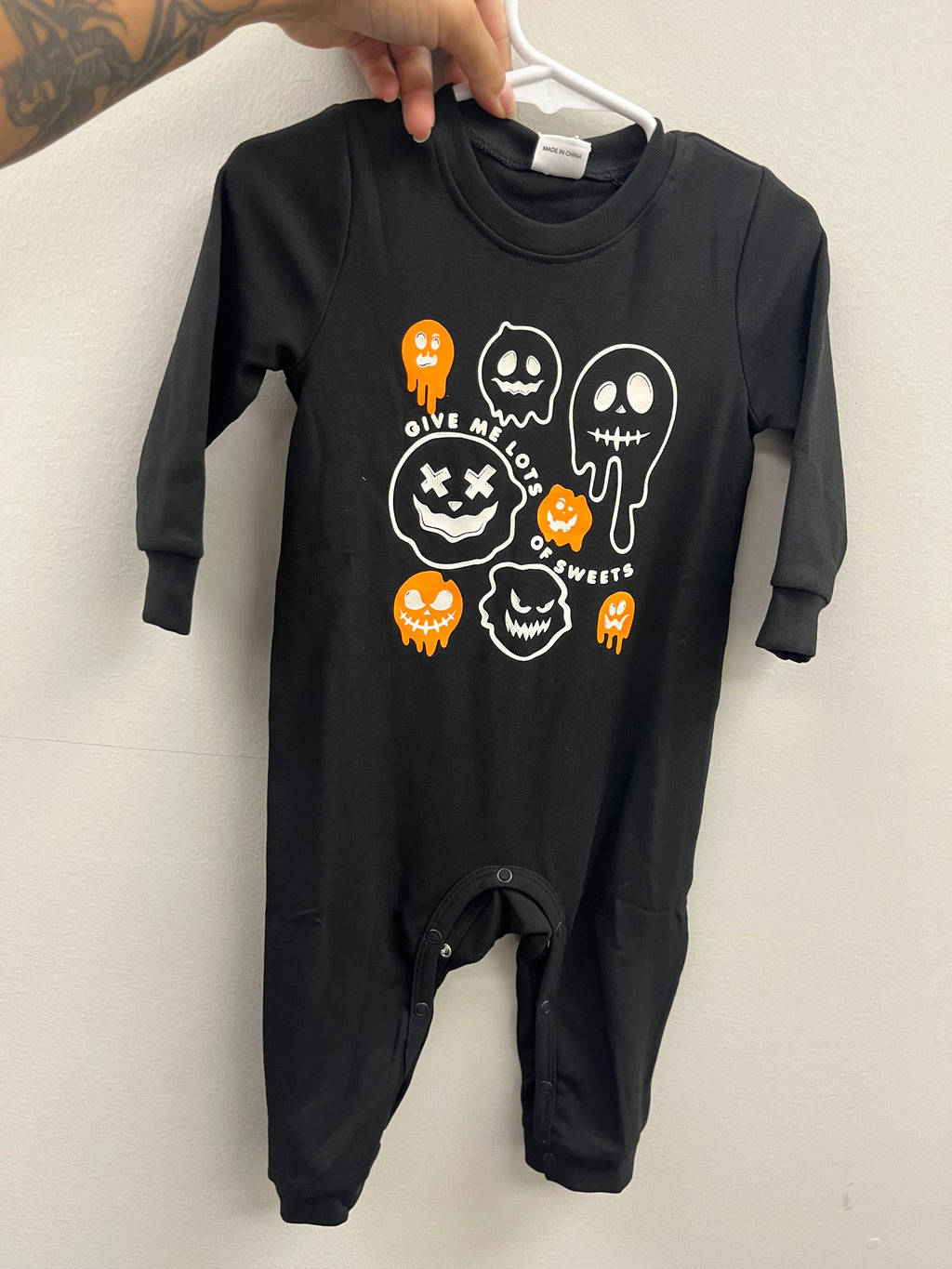 New Baby Halloween Onesie