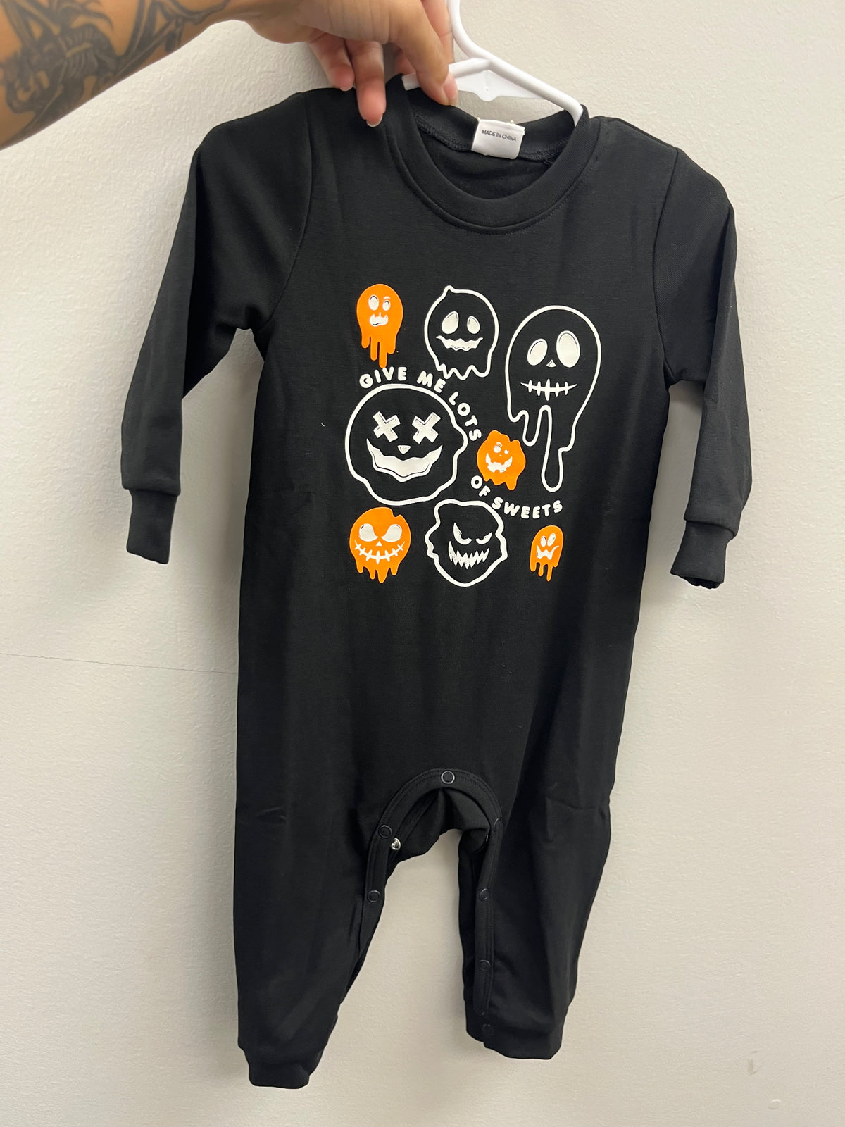 New Baby Halloween Onesie