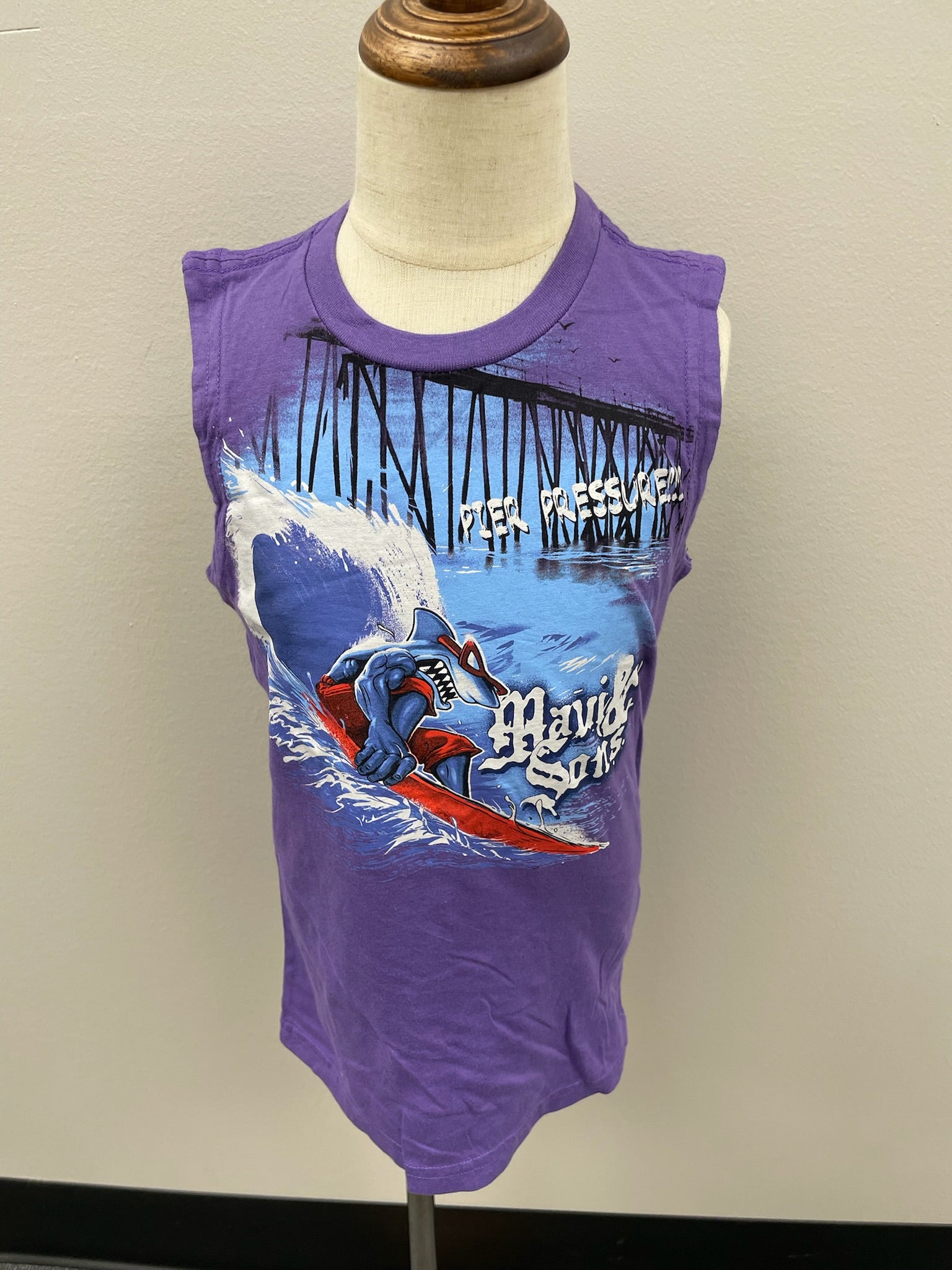 Children’s Purple Pier Pressure Tank Top