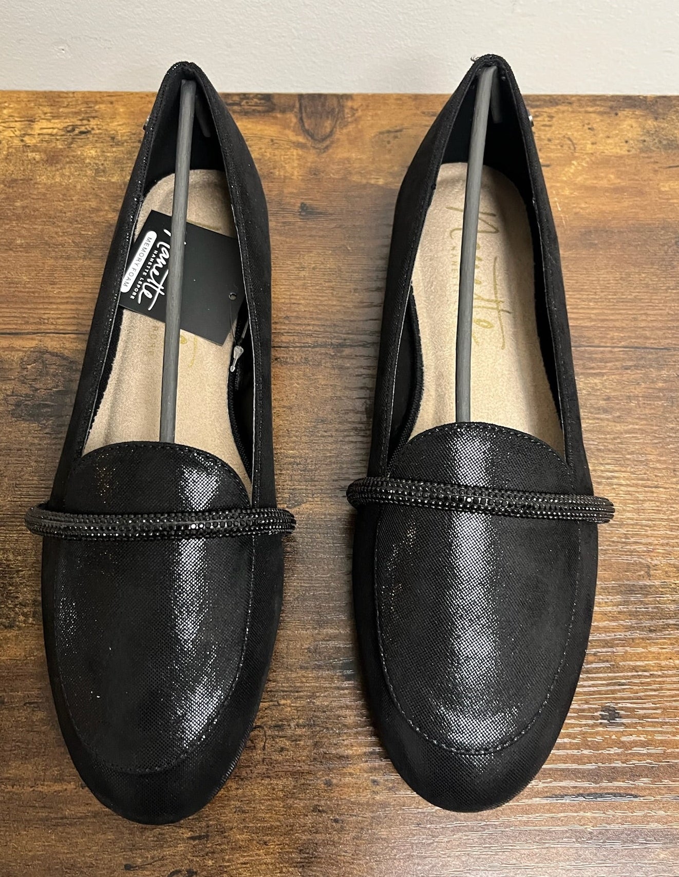 Women’s Black Slip On Shoes