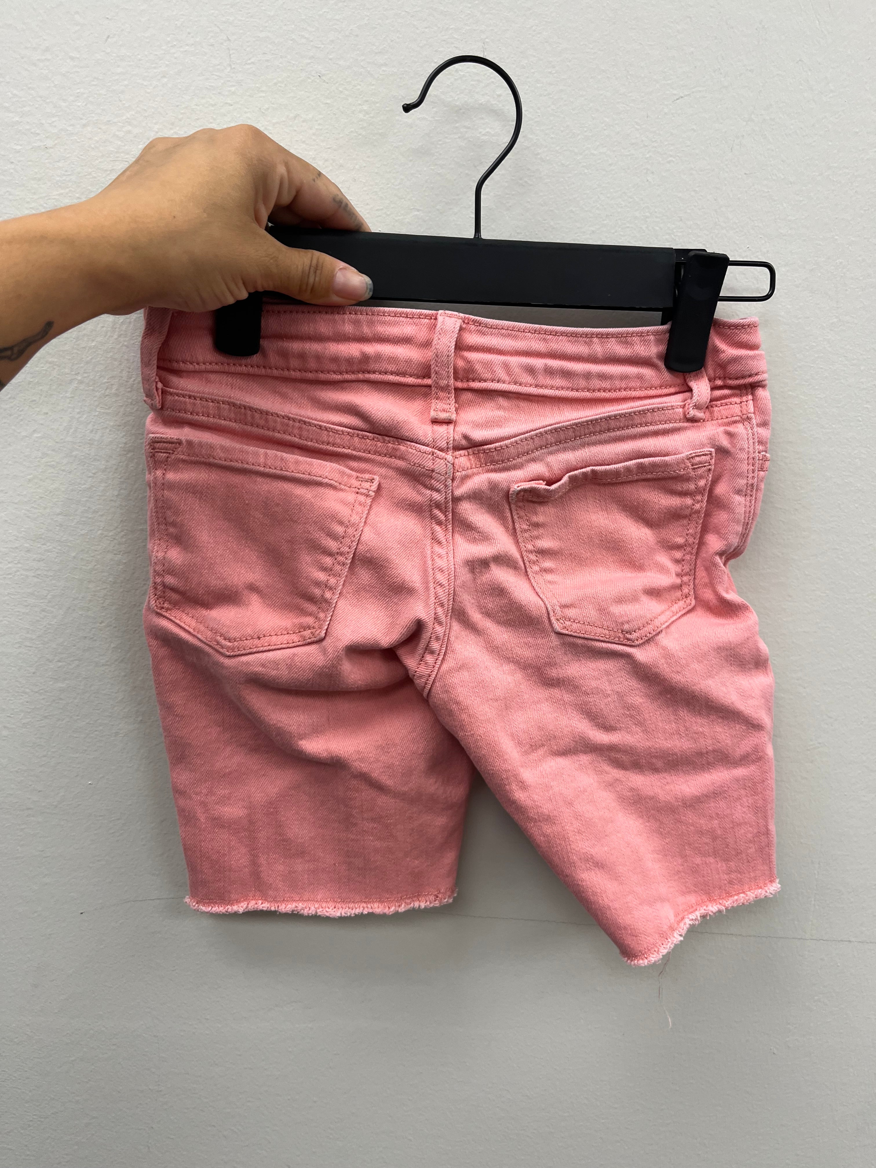 Used Girls Pink Jean Shorts