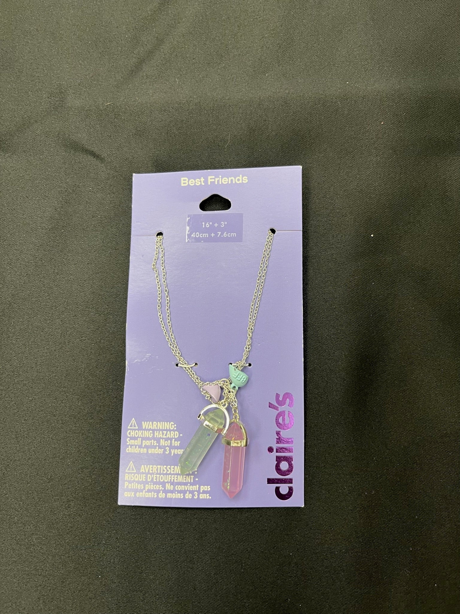 Two Piece Stone Necklace Set