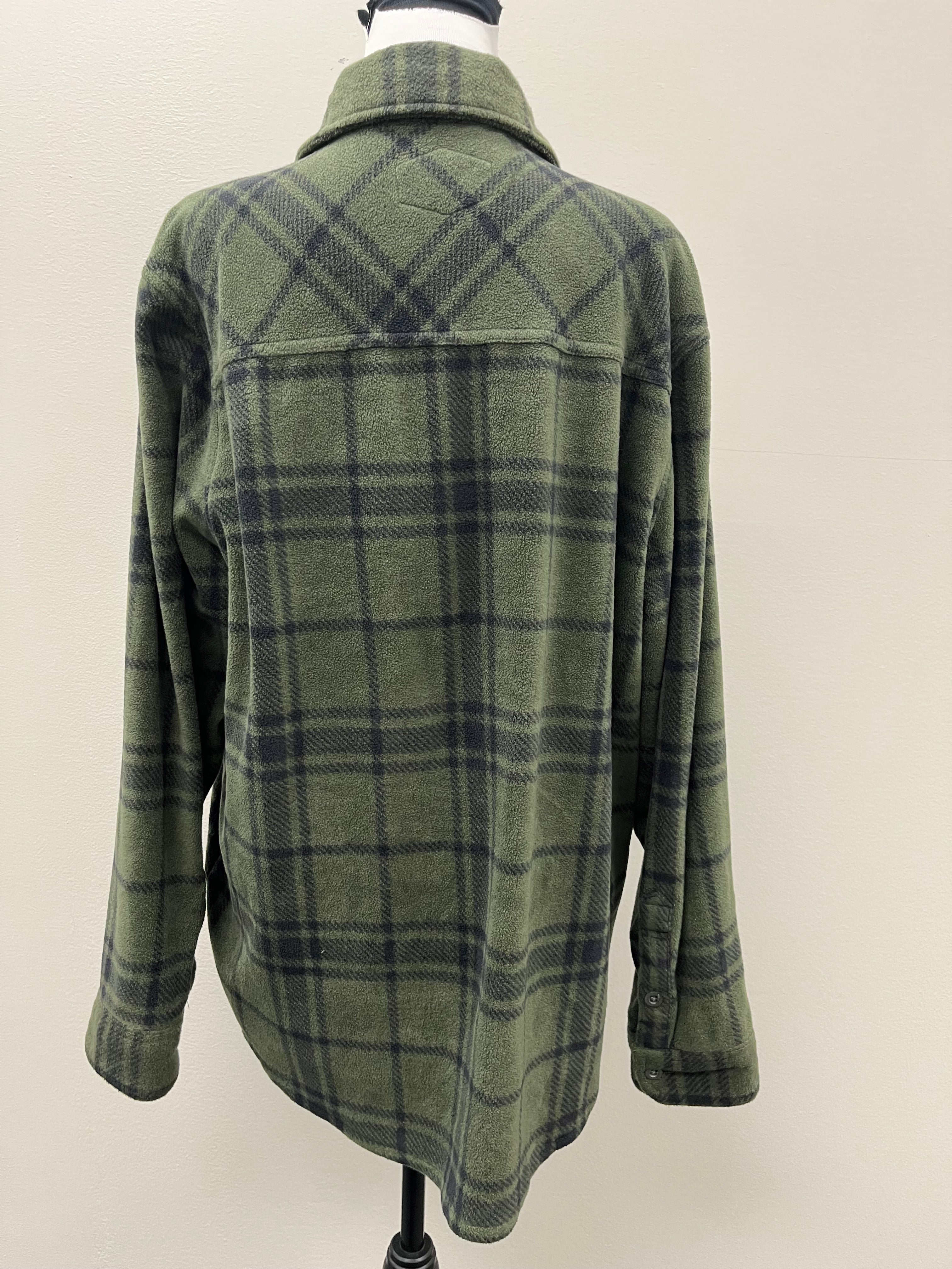 Used Women’s Green Flannel