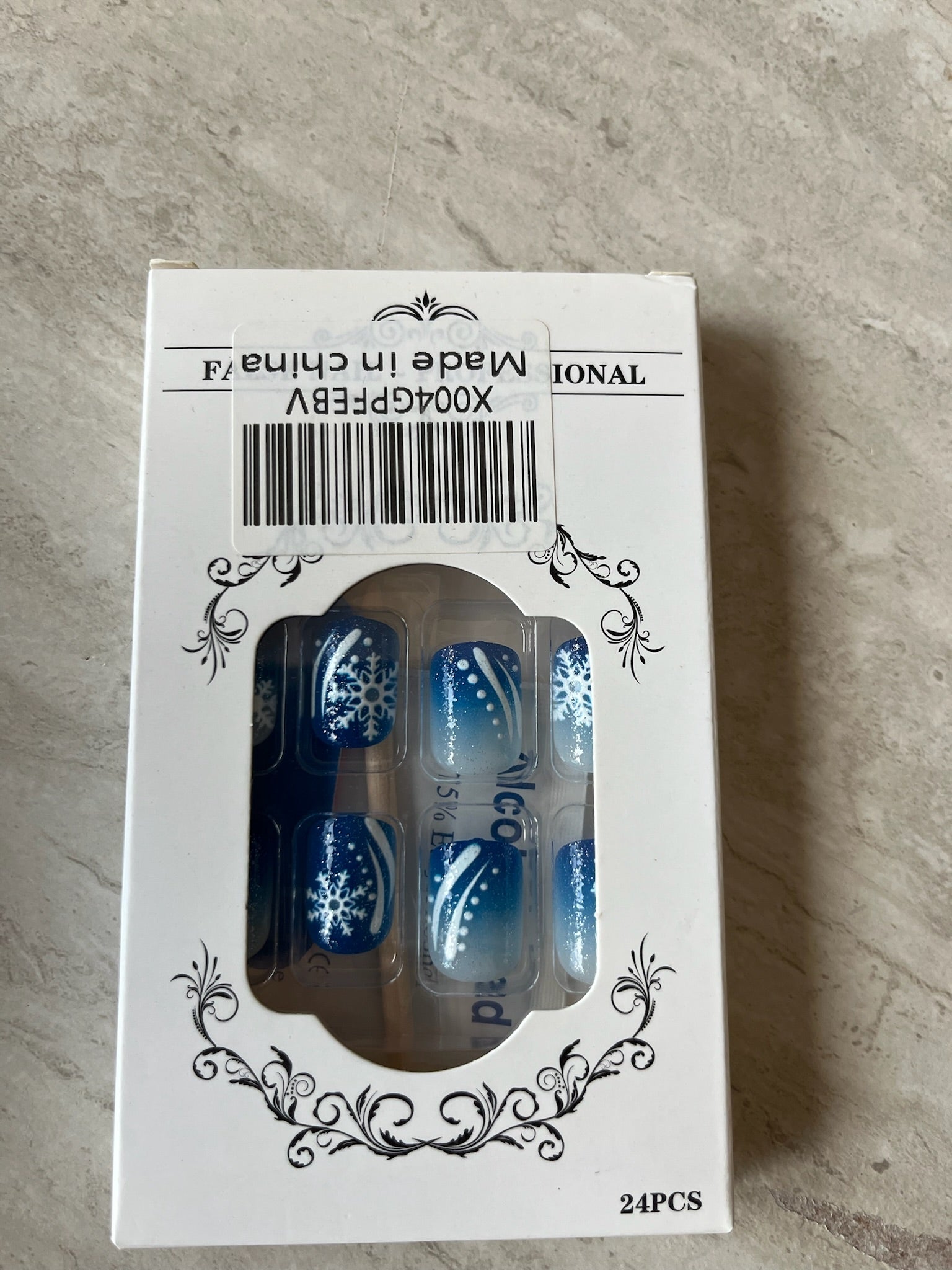 New Blue Nail Set