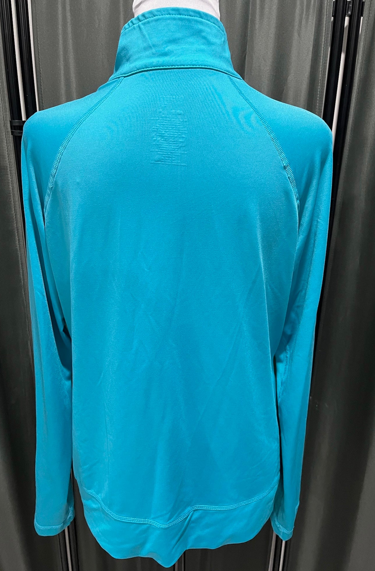 Light Blue Zip Up Sweater image 1