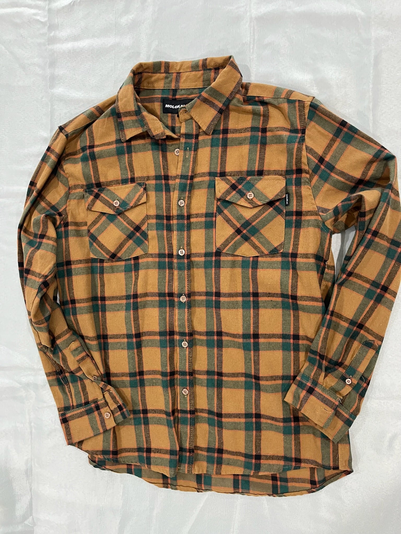 Men’s Brown Flannel Shirt image 0