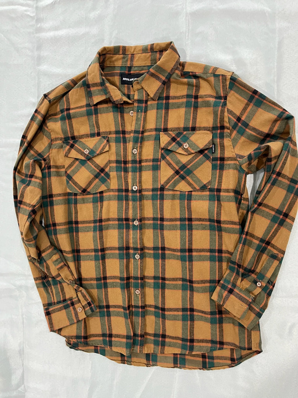 Men’s Brown Flannel Shirt image 0