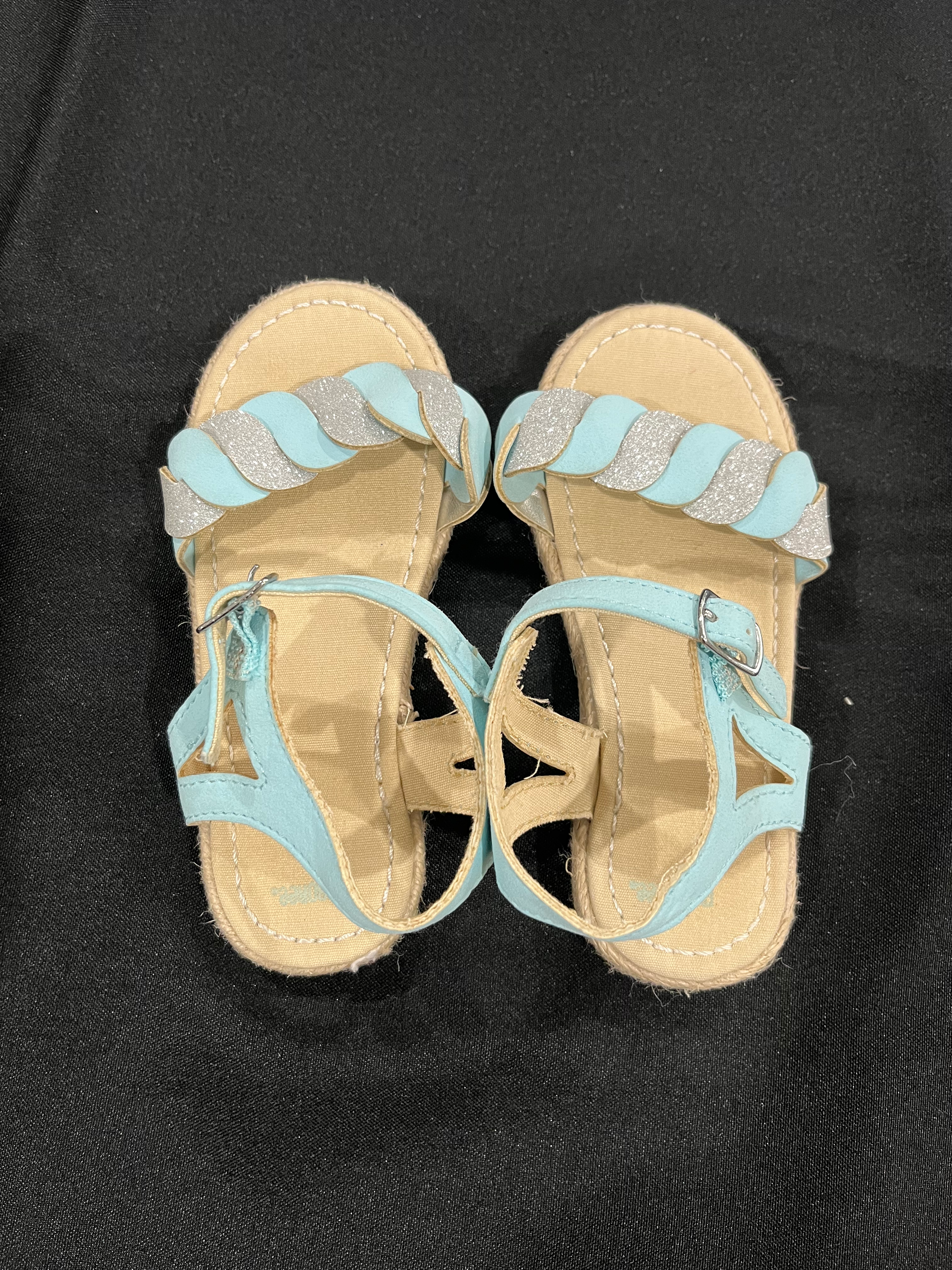 Toddler Girl Blue Sandals  image 2