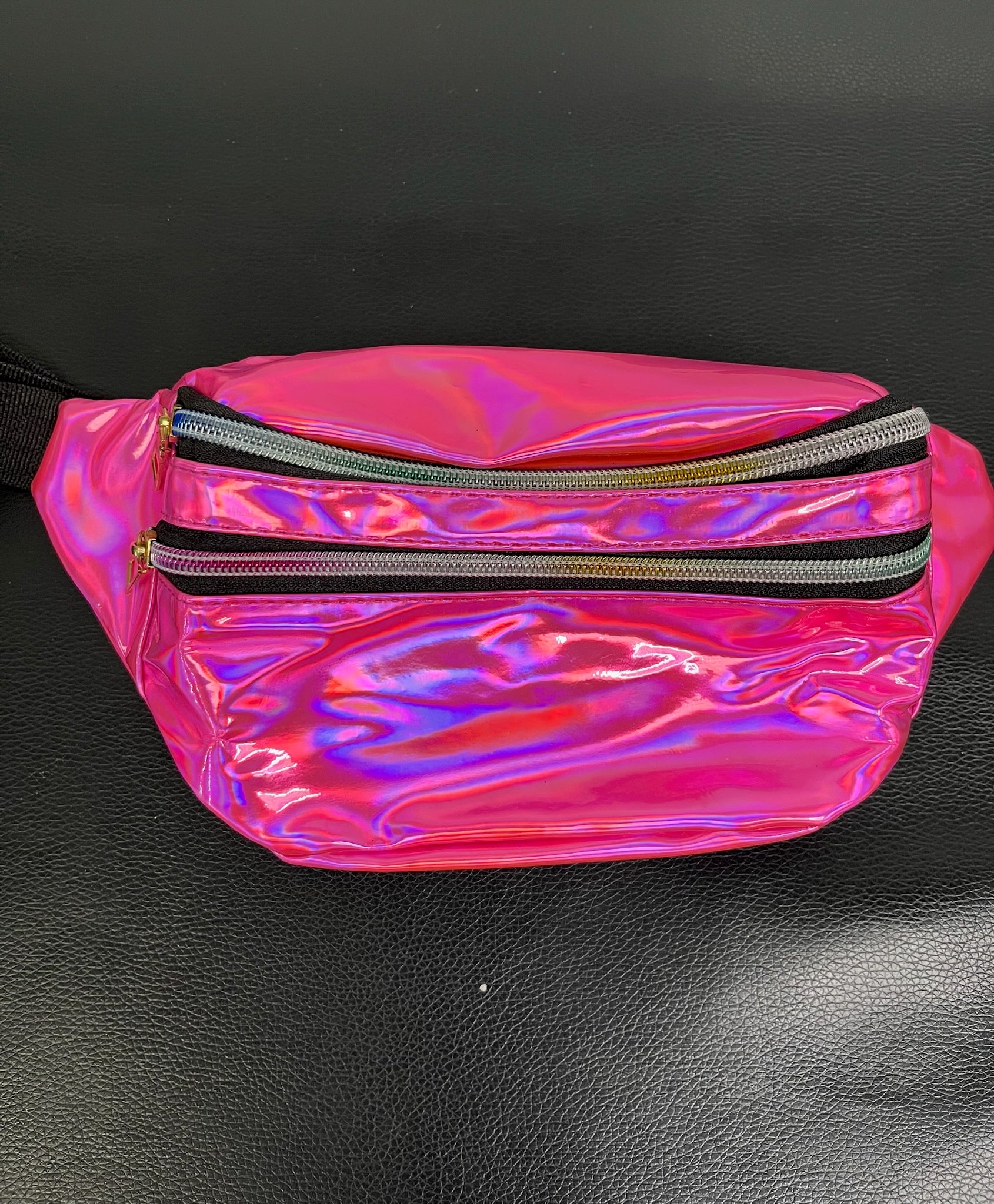 Pink Holographic Fanny Pack image 1