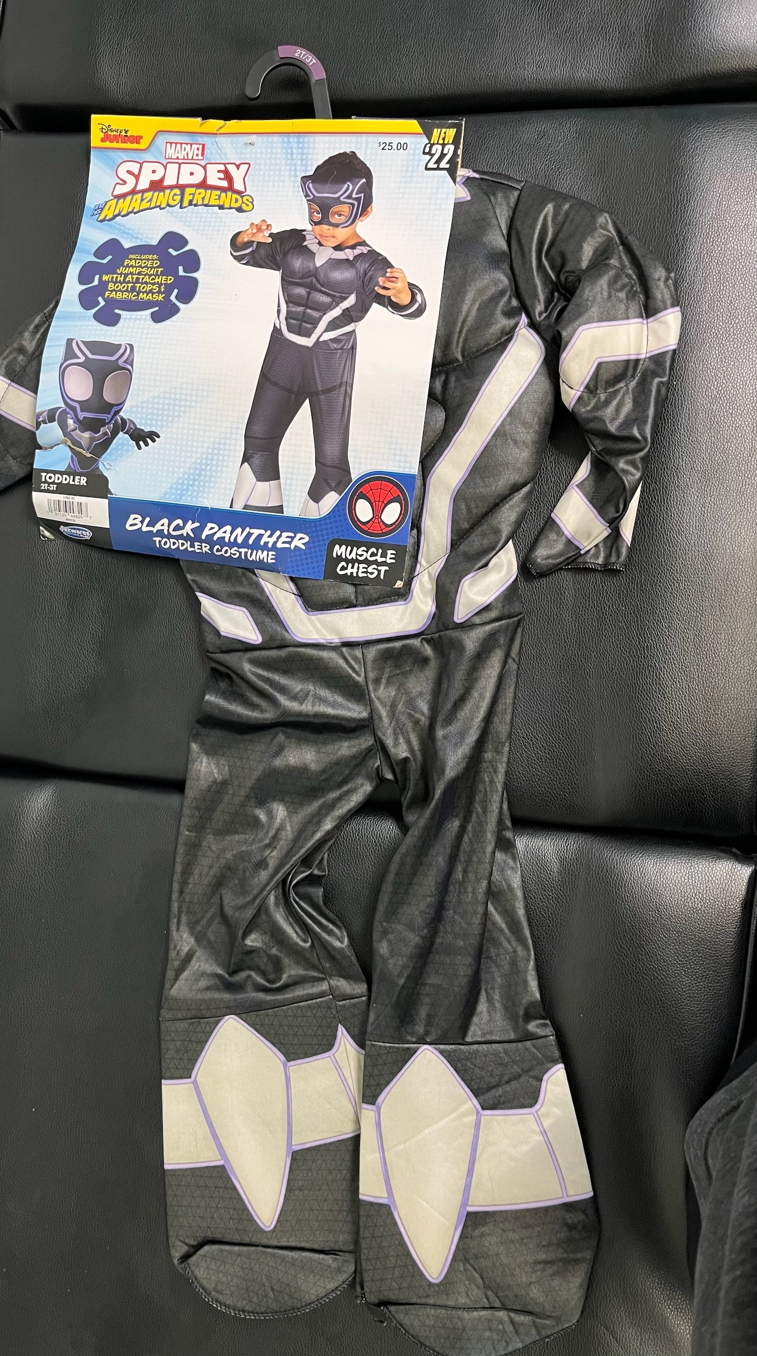 Black Panther Toddler Costume image 0