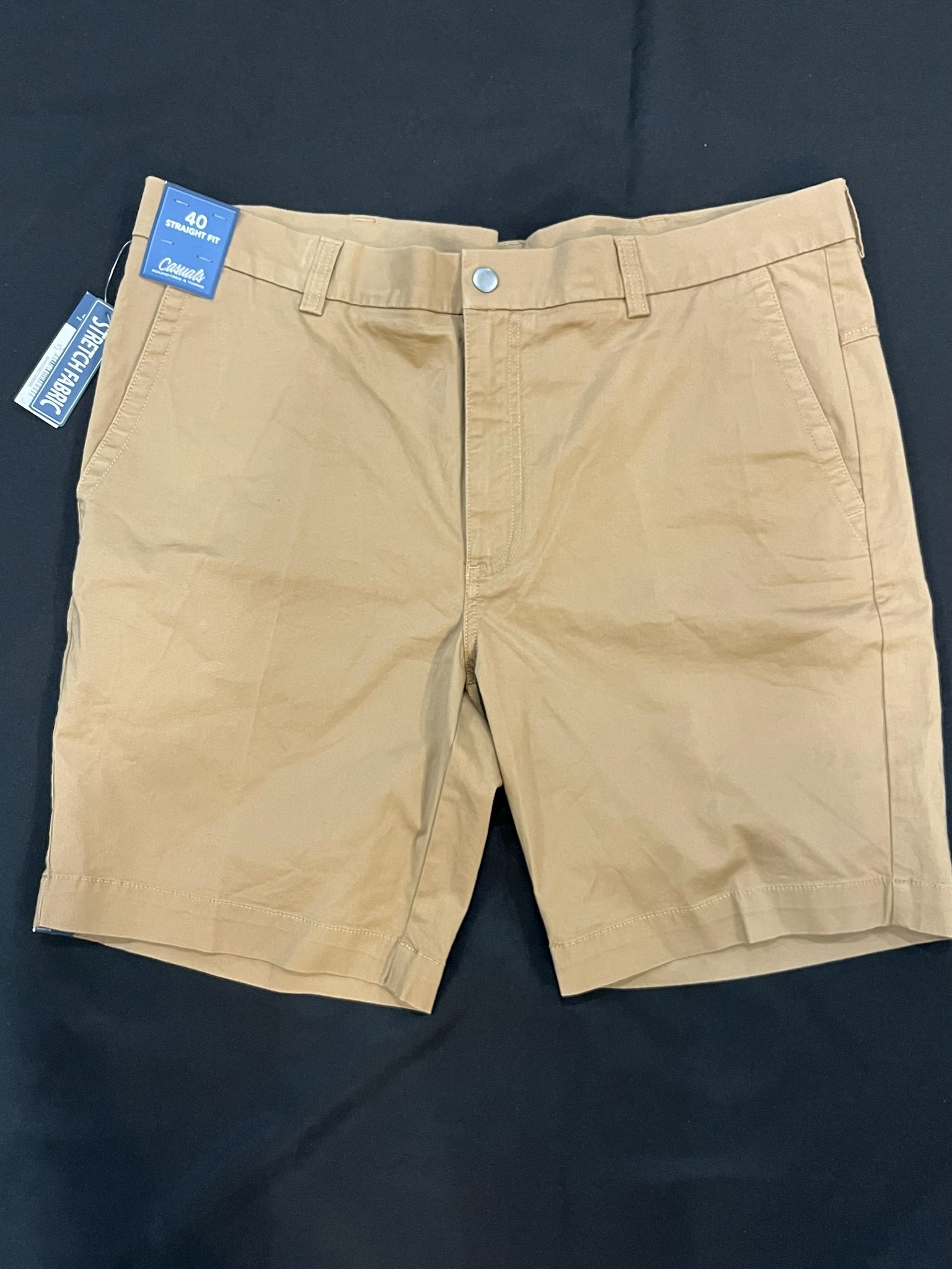 Men’s Khaki Shorts (Snap Button) image 0
