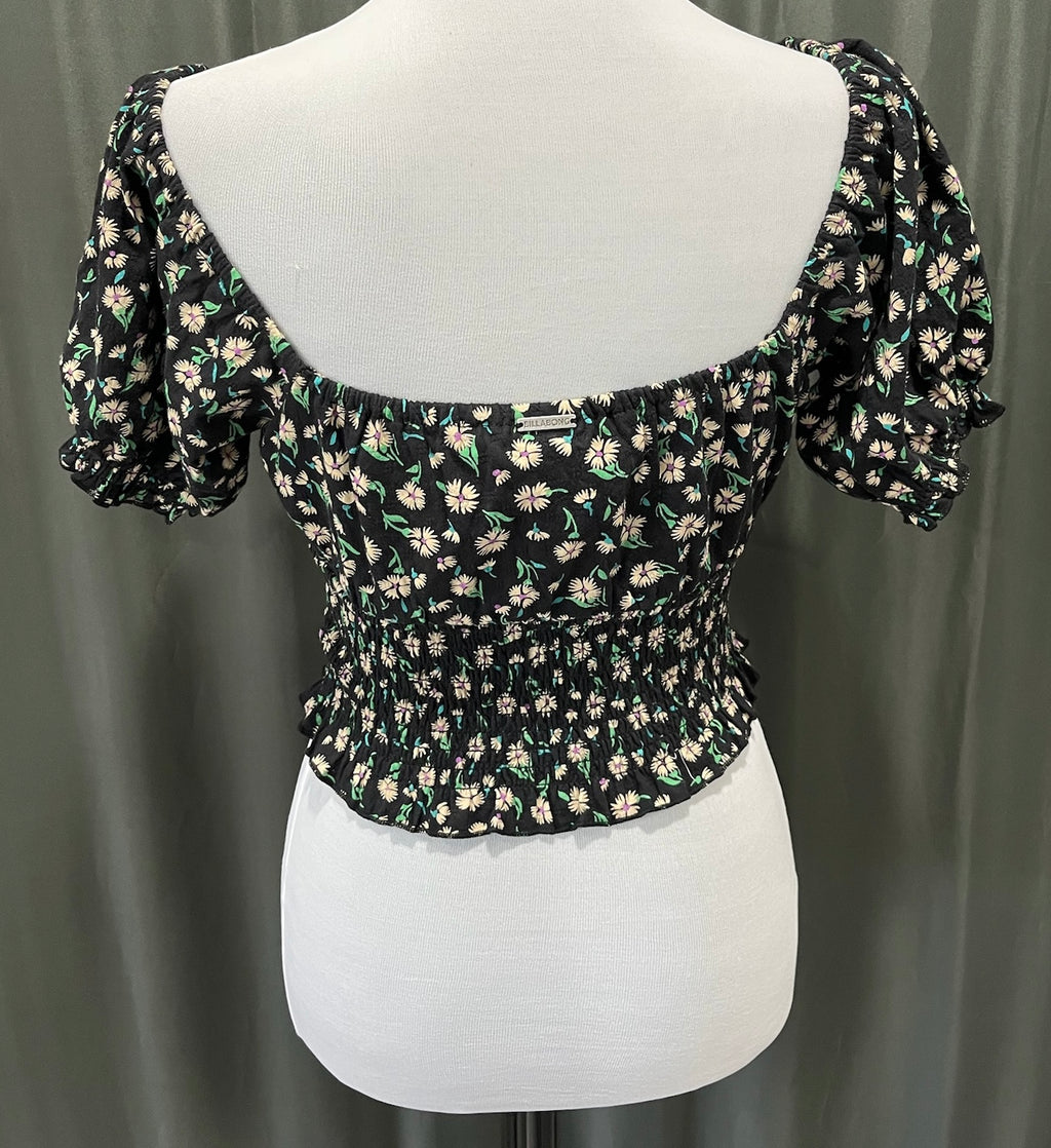 Women’s Floral Crop Top image 2