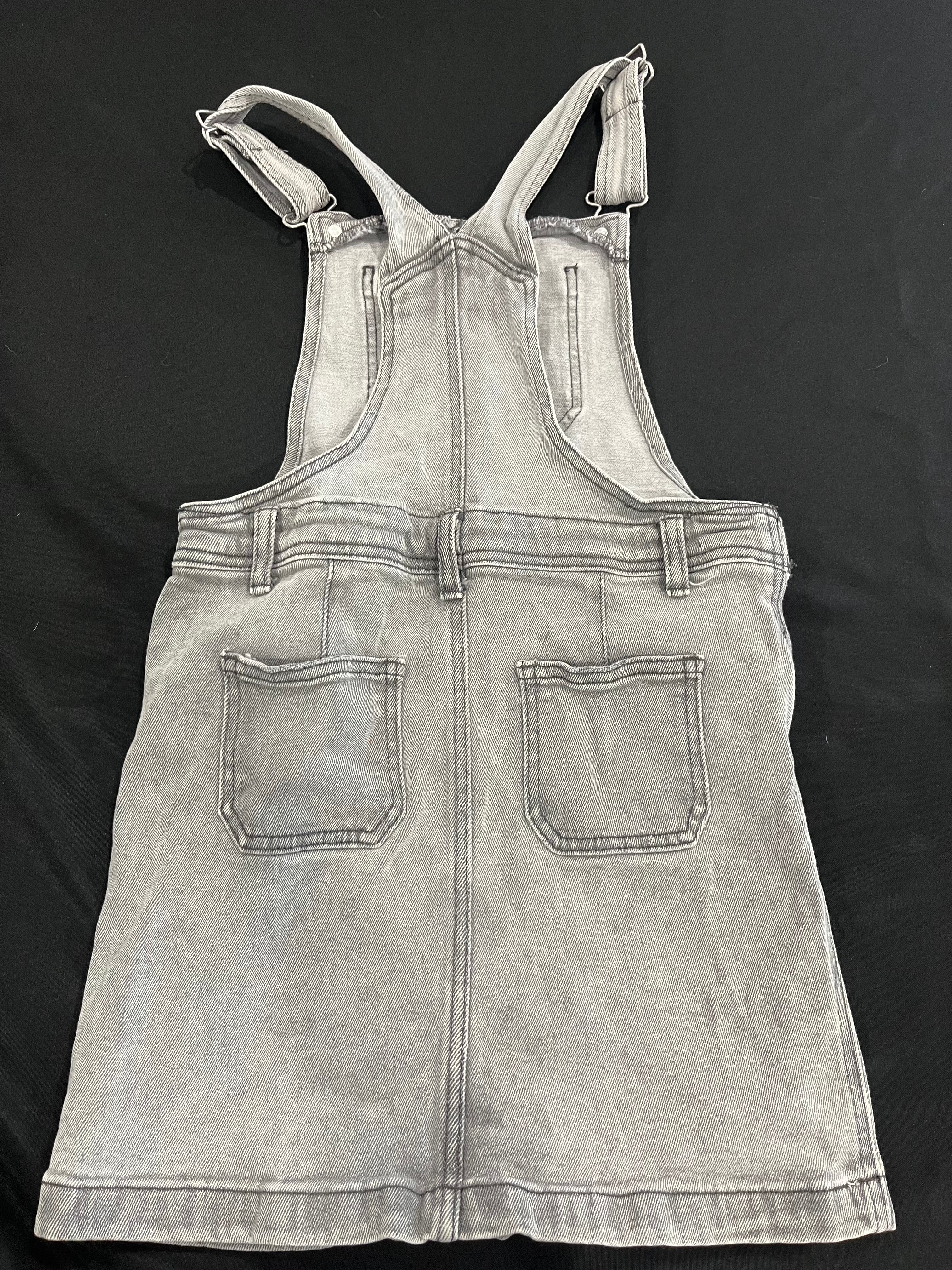Grey Jean Overall image 1