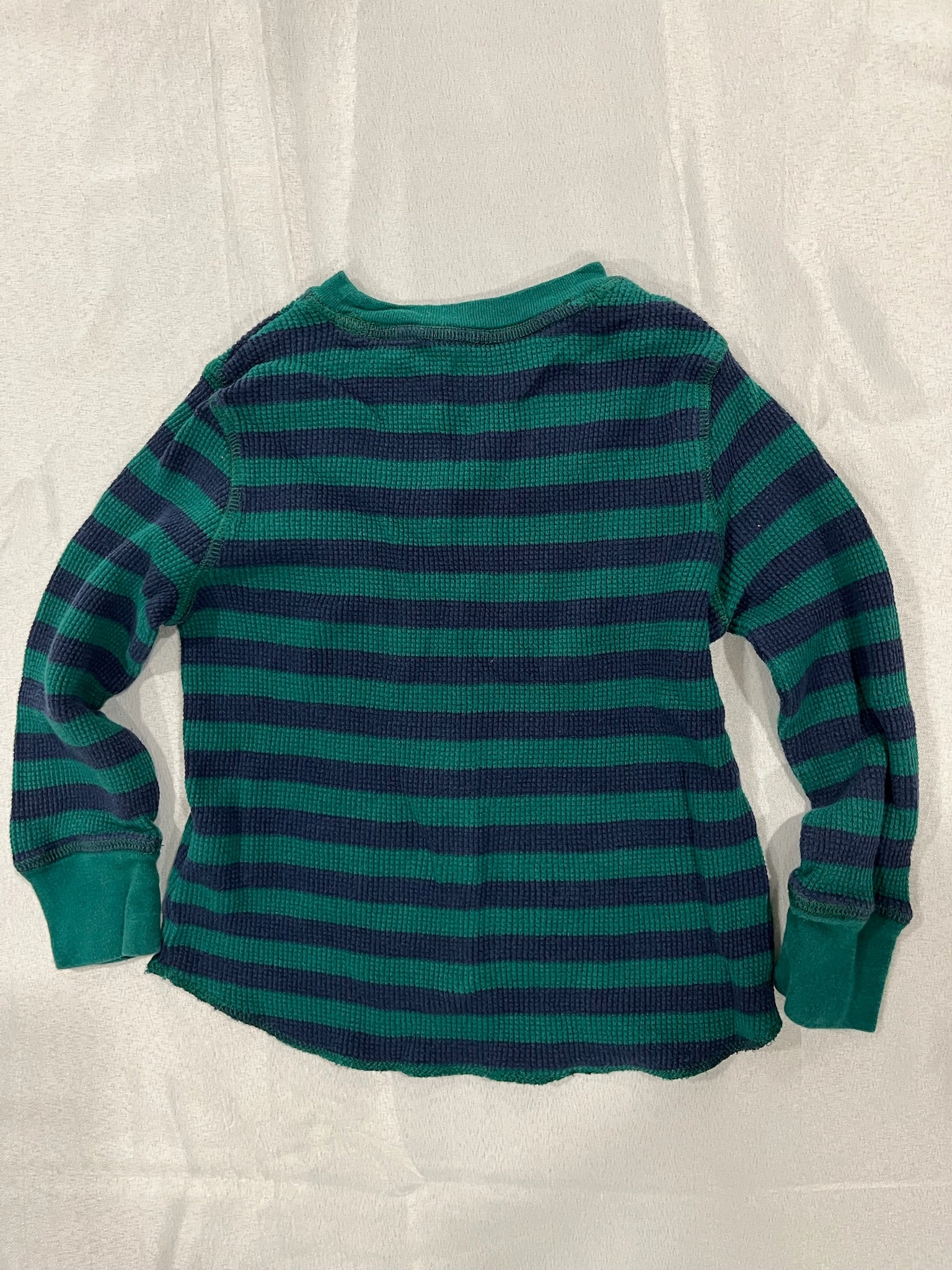 Boys Striped Thermal Long Sleeve image 1
