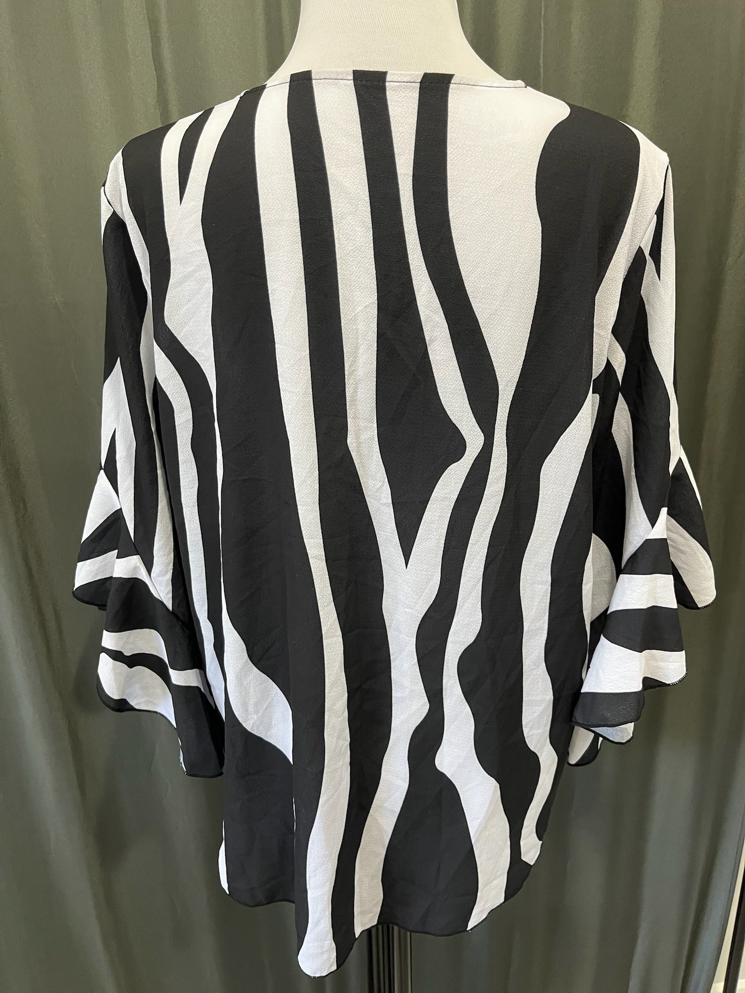 Women’s Zebra Print Top image 2