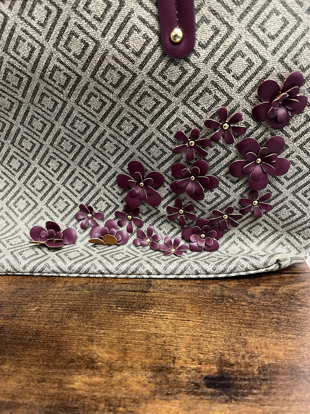 Used Floral Purse
