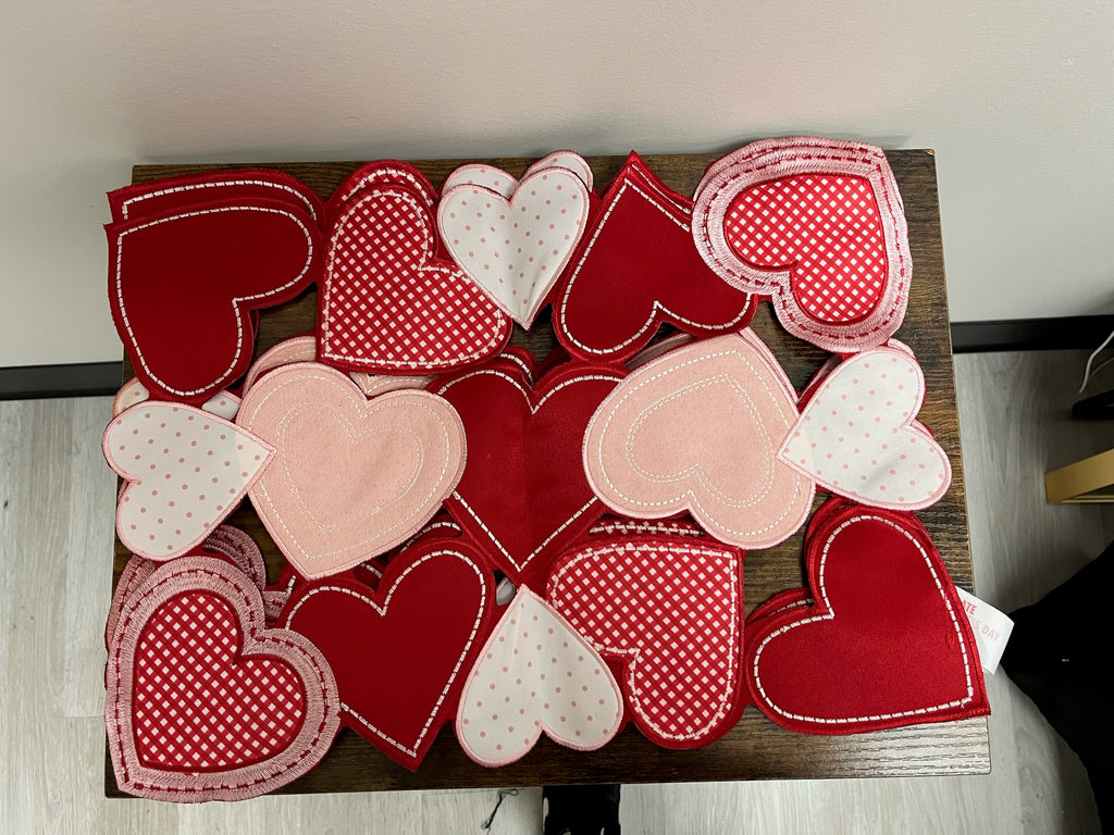 Two Piece Valentines Day Placemats