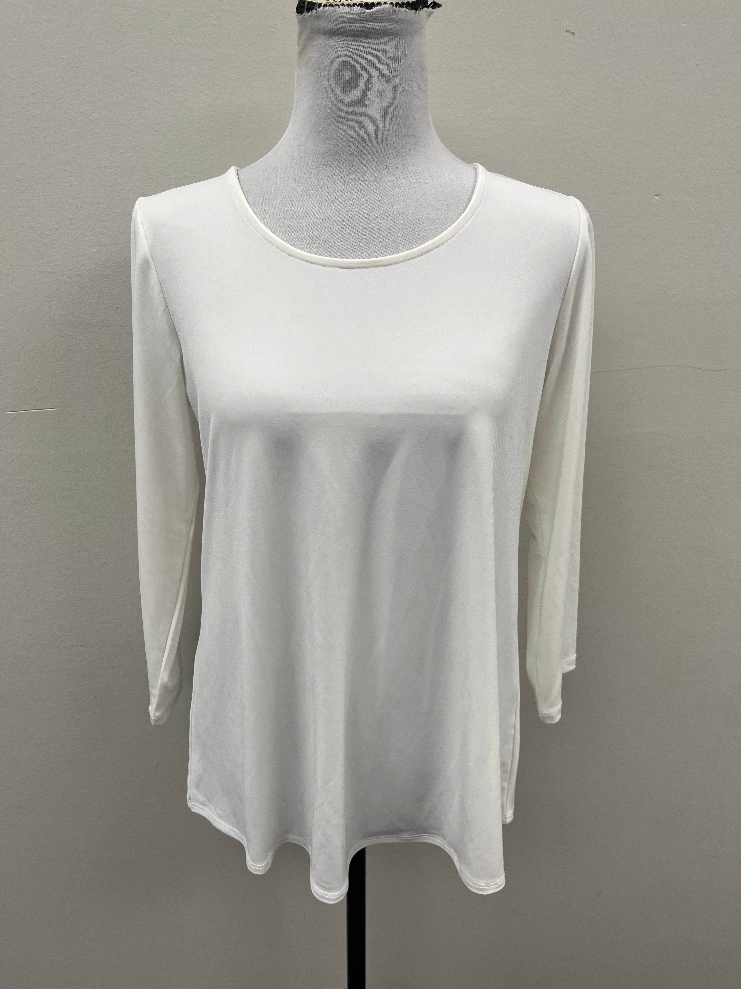 Used Women’s White Long Sleeve Shirt