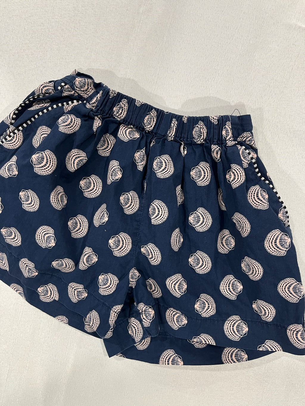 Girls Blue Shell Shorts image 1