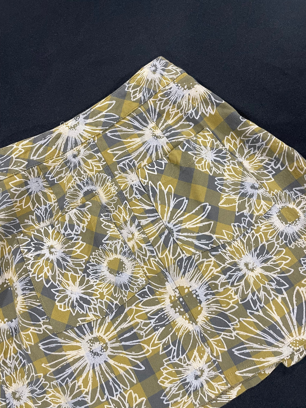 Green Floral Skirt image 3