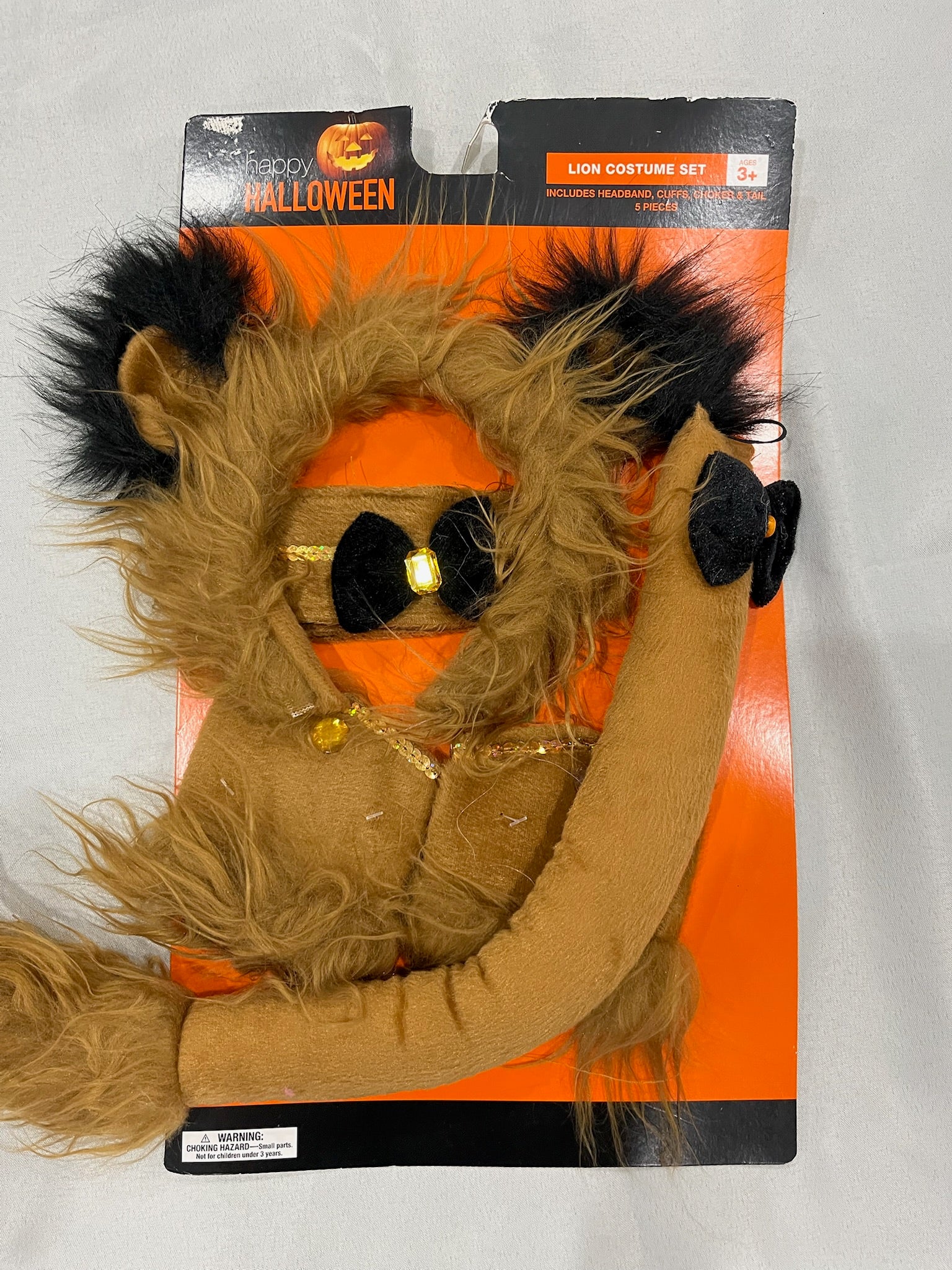 5 Piece Lion Costume Kit (Ages 3+) image 1