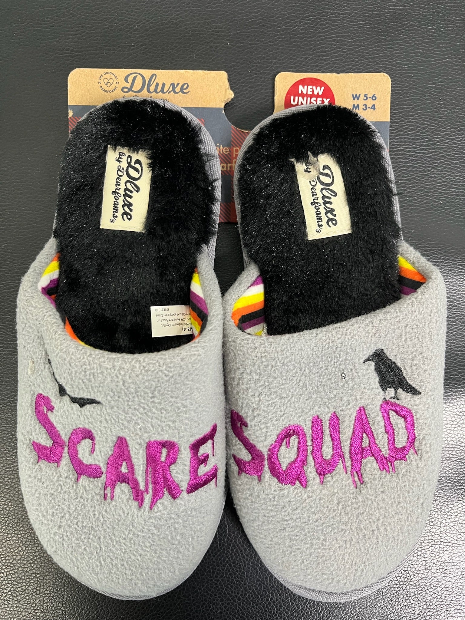 Unisex Scare Squad Slippers image 1