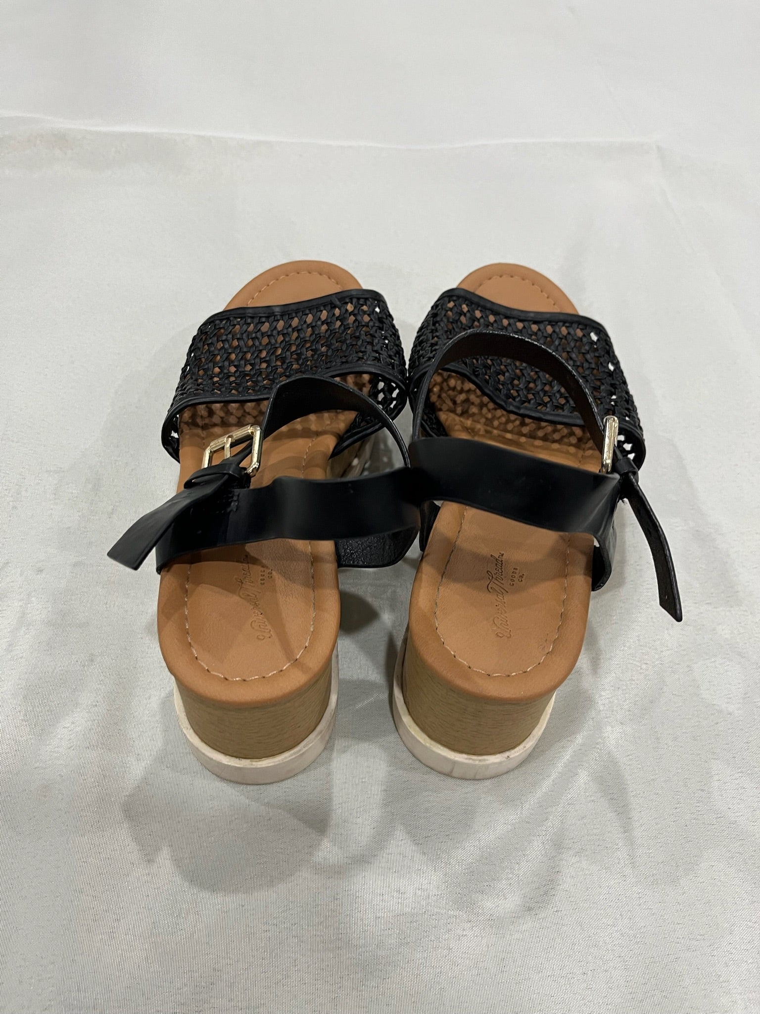 Women’s Black Sandal Wedges image 3