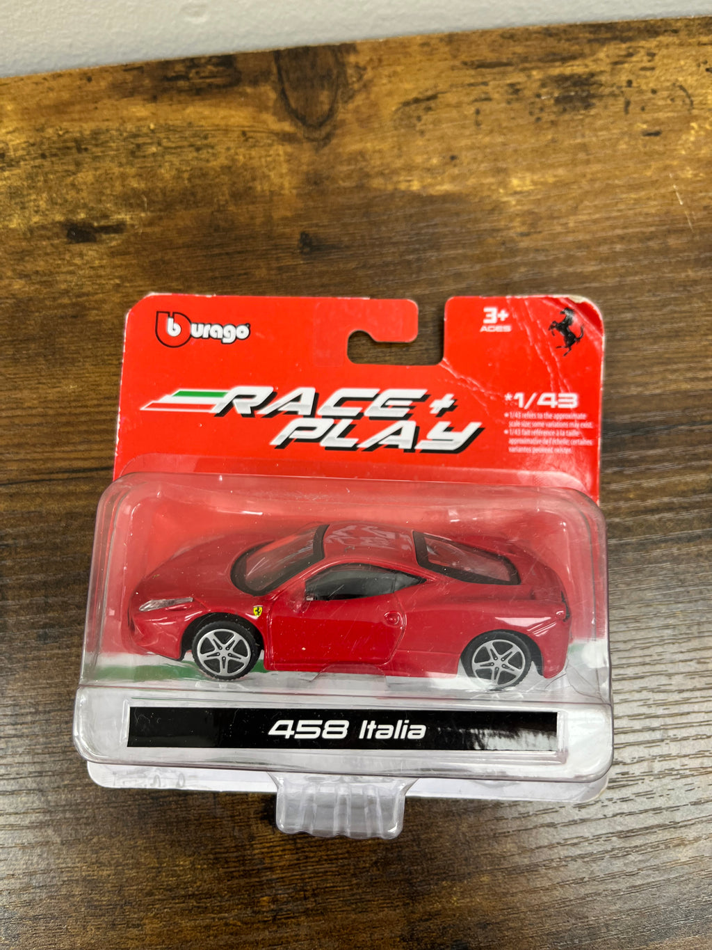 New Red Race & Play Car