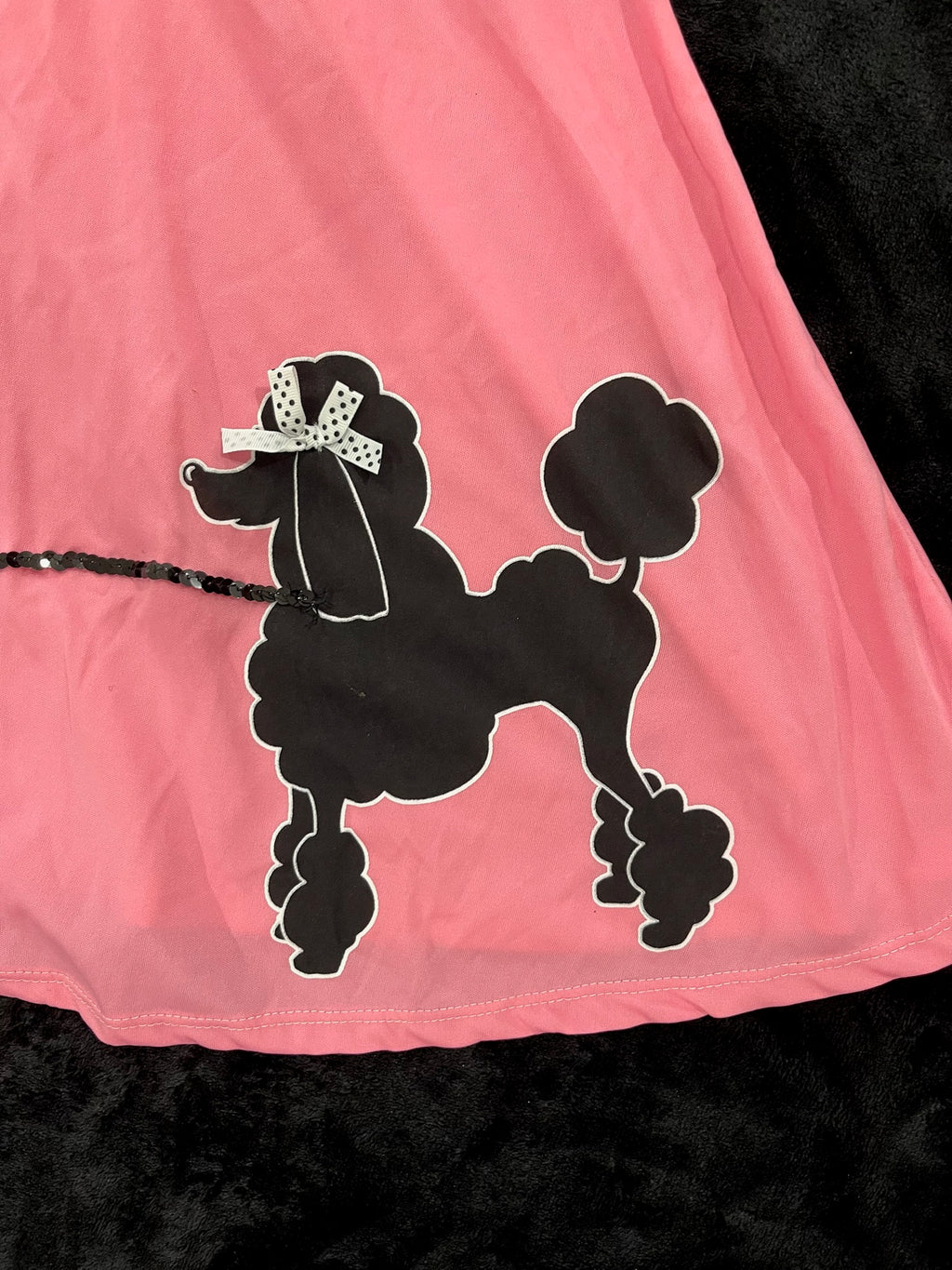 Girls Pink Lady Jacket & 50s Outfit Costume Set image 8