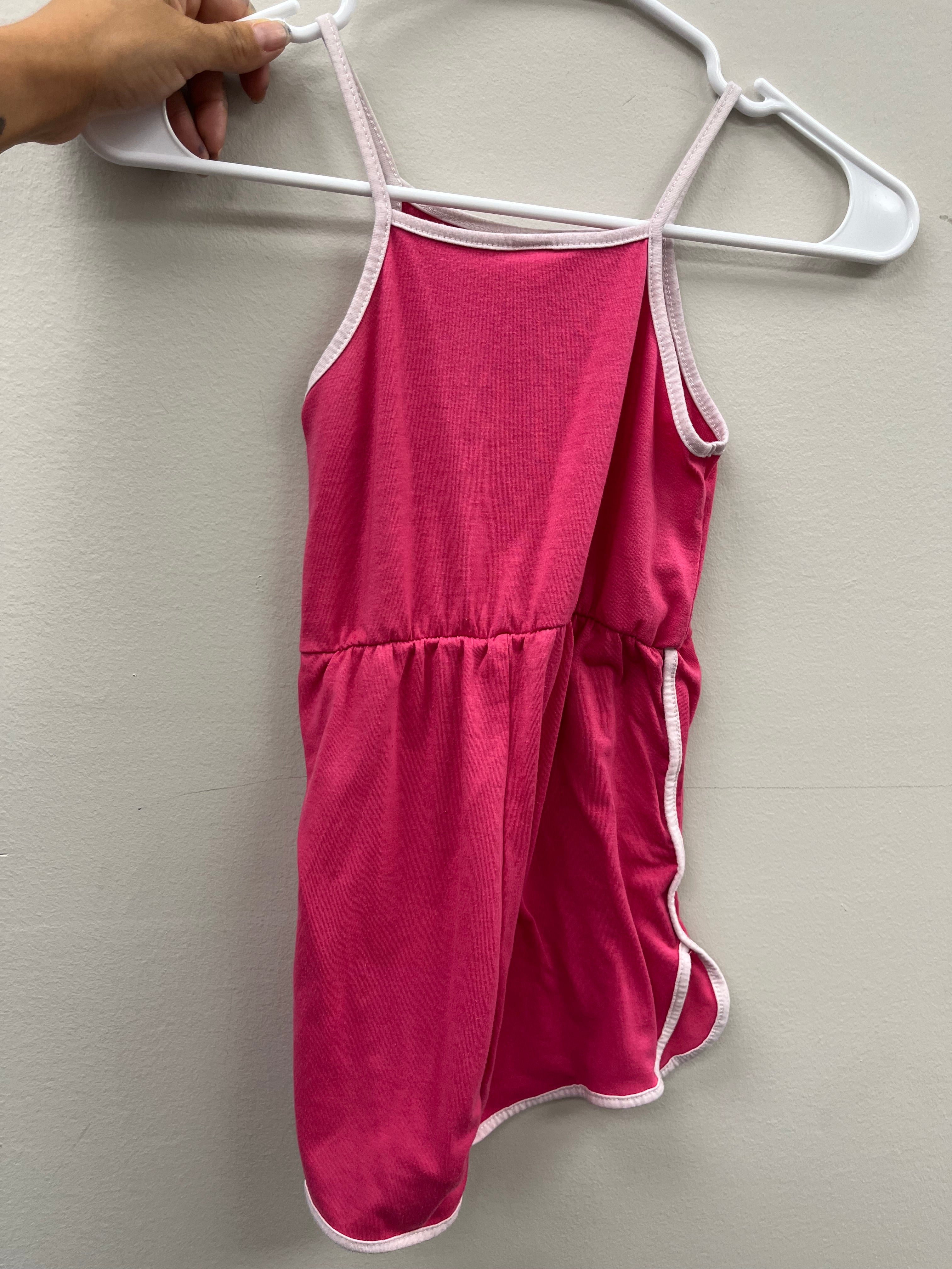 Used girls Pink Romper